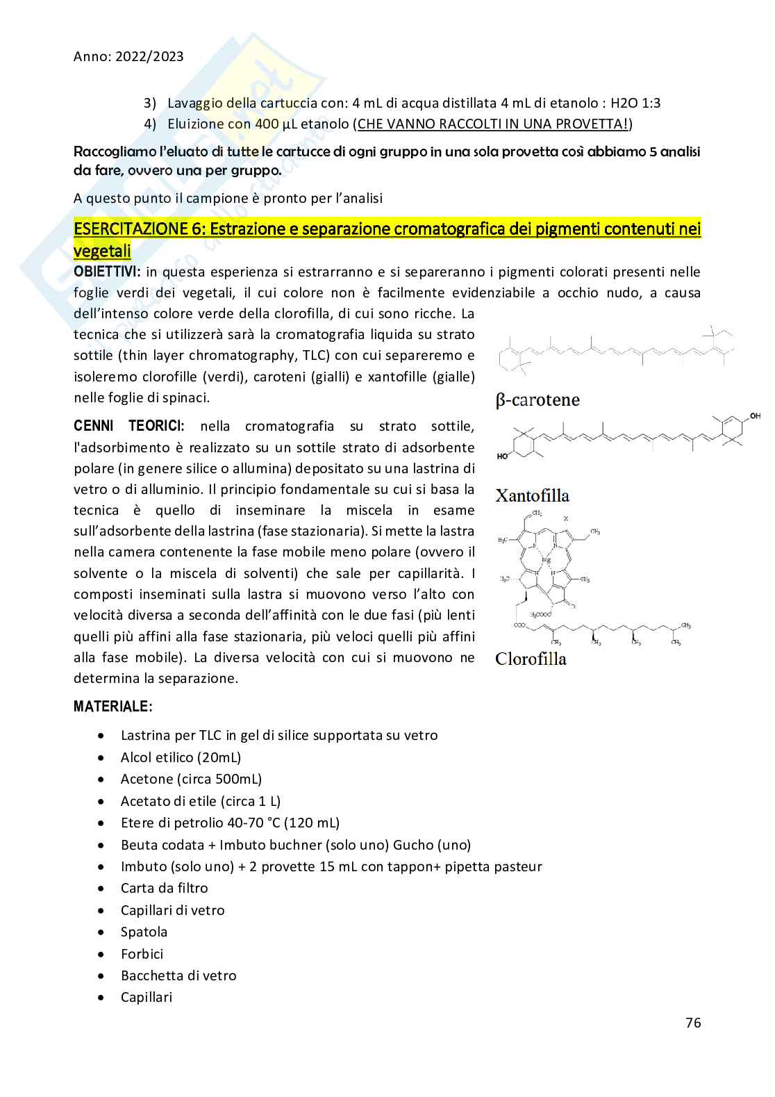 Laboratorio 1  Pag. 76