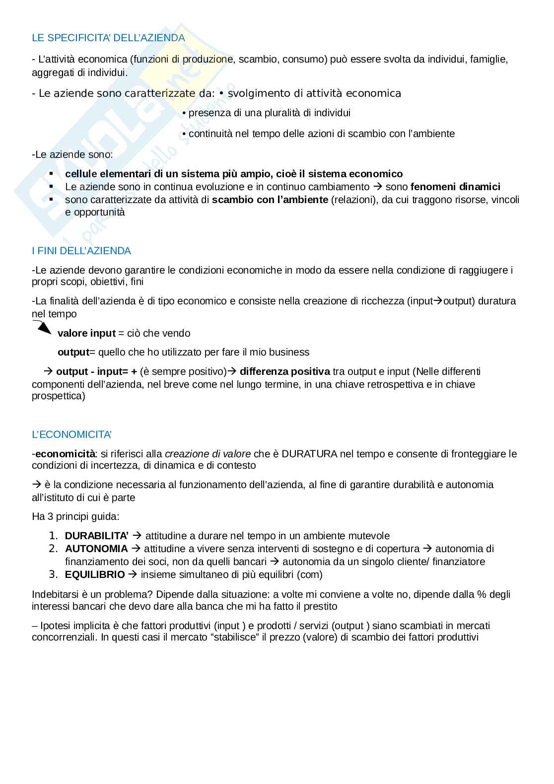 Governo e gestione delle aziende 1 - modulo a Pag. 2