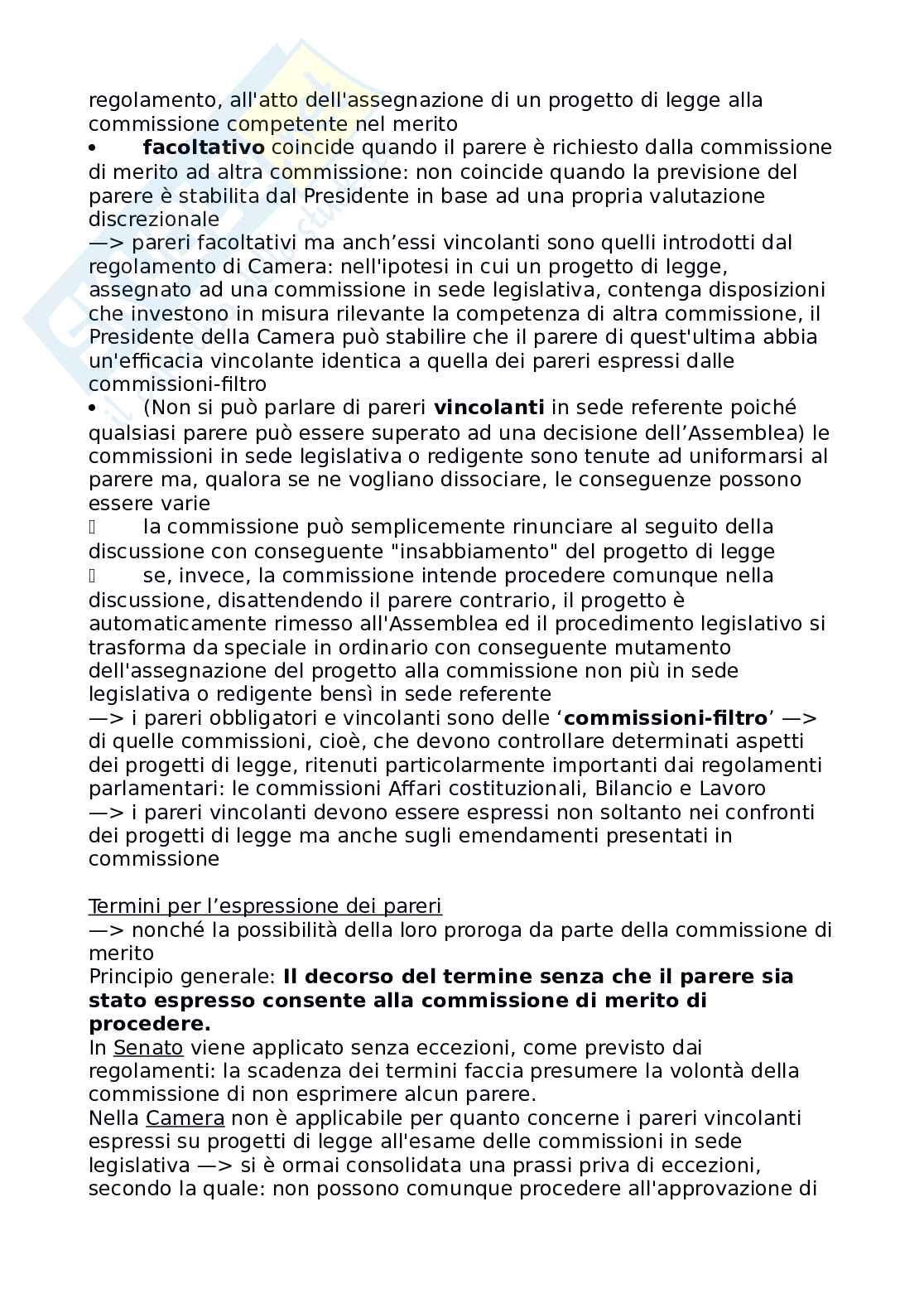 Riassunto esame Diritto costituzionale, Prof. Carnevale Paolo, libro consigliato Le fonti del diritto italiano, Cicconetti Pag. 41