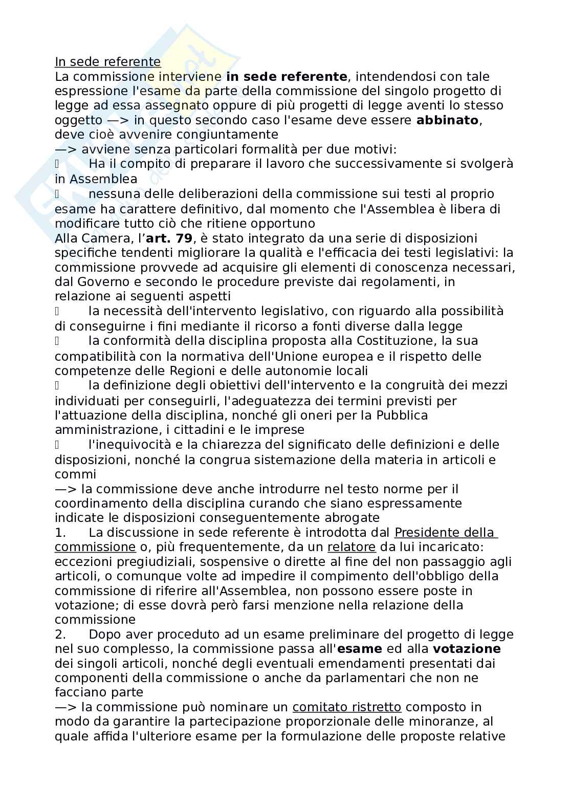 Riassunto esame Diritto costituzionale, Prof. Carnevale Paolo, libro consigliato Le fonti del diritto italiano, Cicconetti Pag. 46