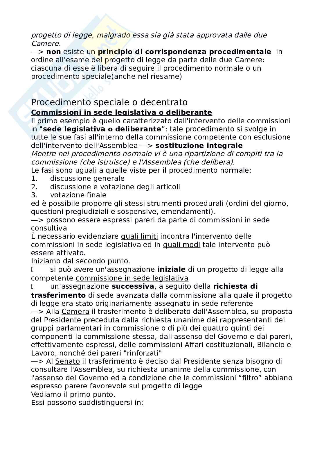 Riassunto esame Diritto costituzionale, Prof. Carnevale Paolo, libro consigliato Le fonti del diritto italiano, Cicconetti Pag. 51
