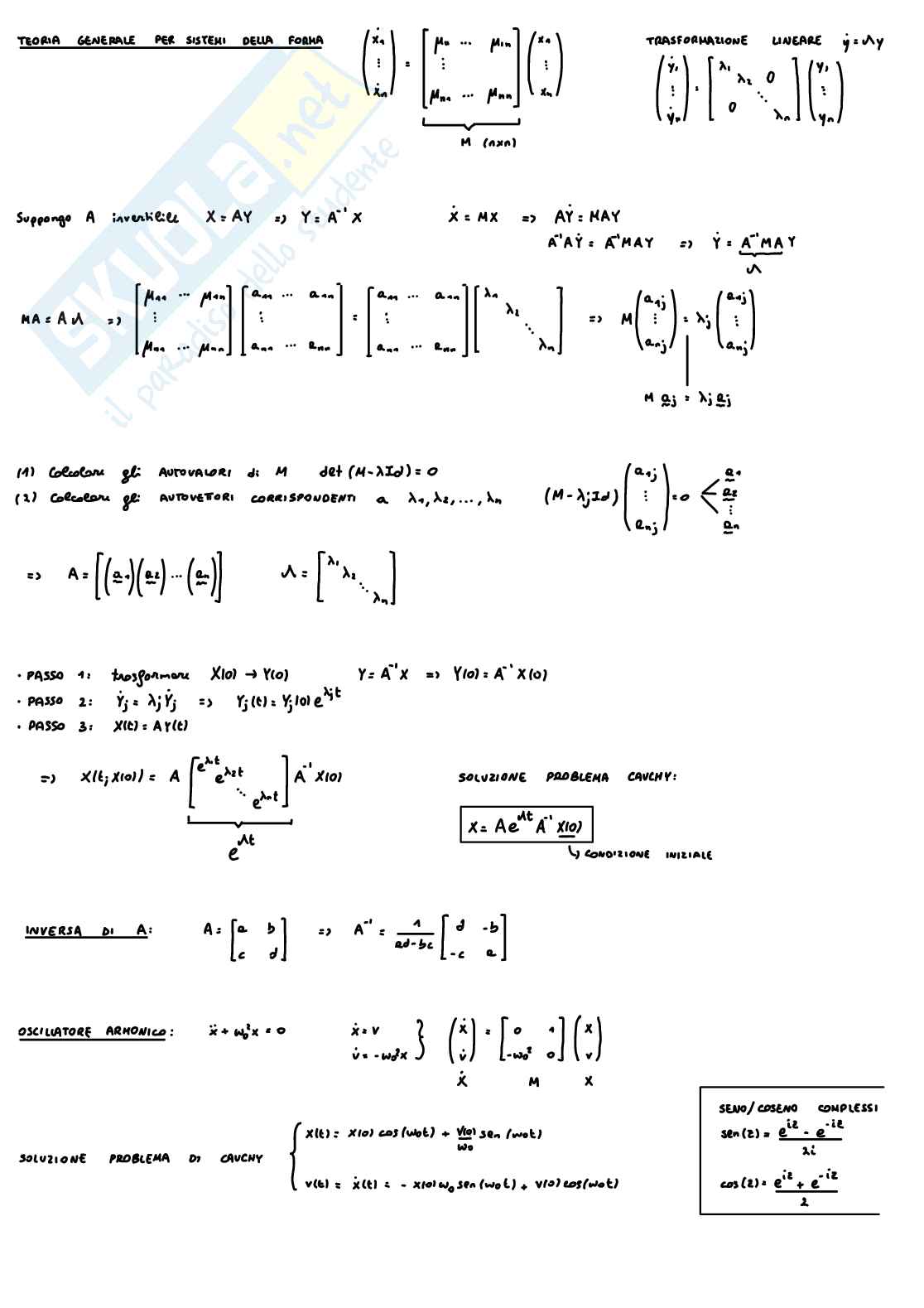 Formulario completo Meccanica razionale Pag. 6