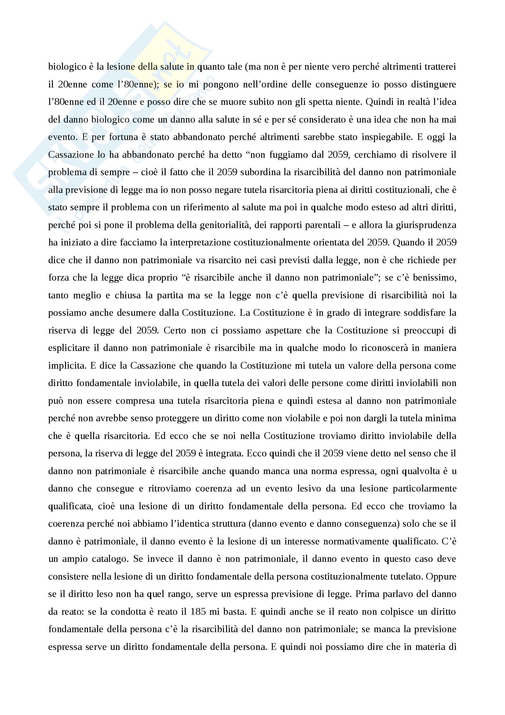 Responsabilità aquiliana, diritto civile Pag. 16