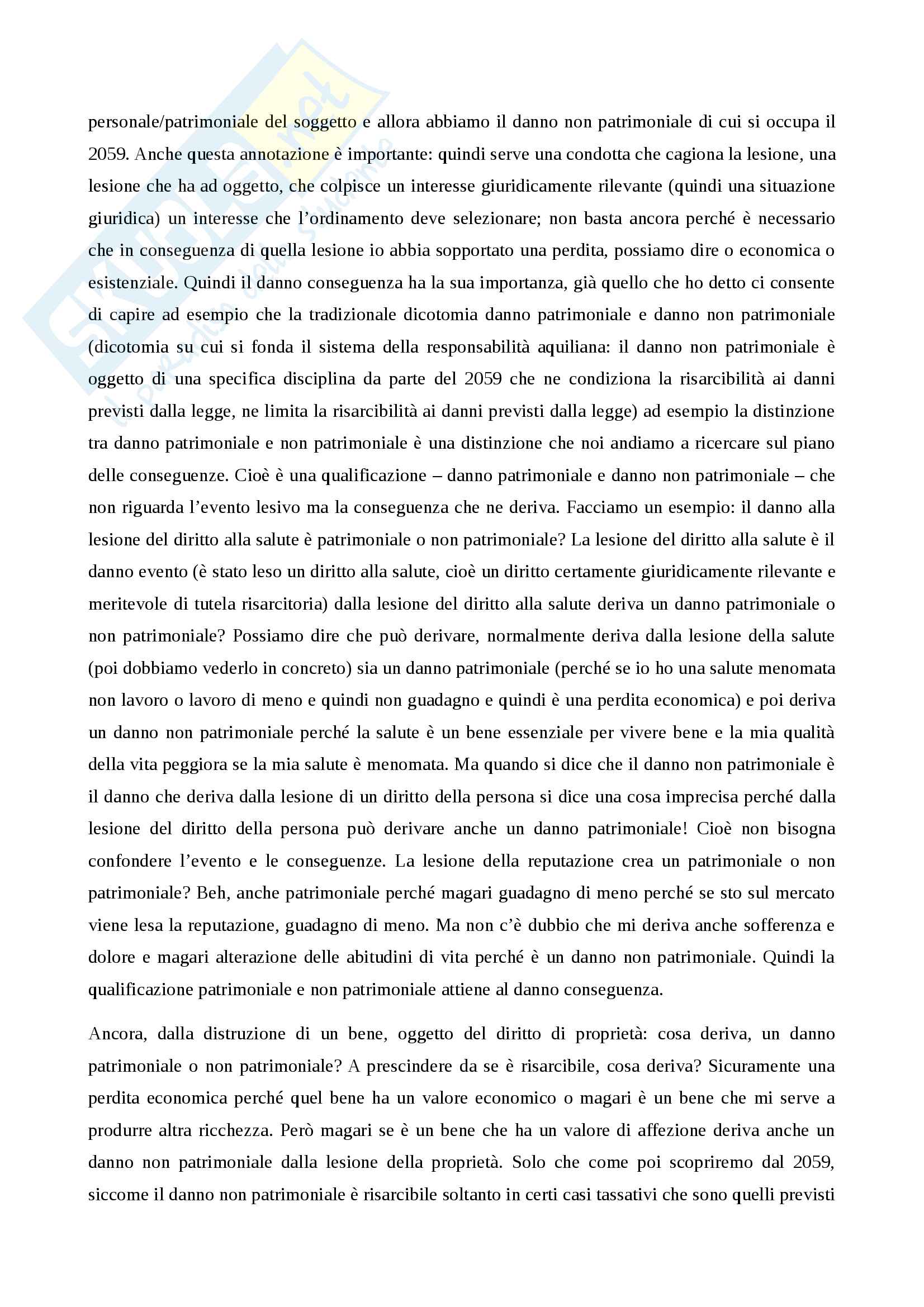 Responsabilità aquiliana, diritto civile Pag. 2
