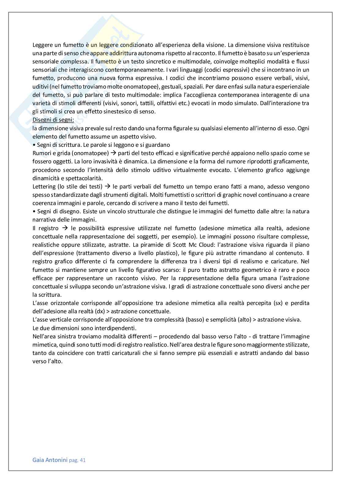 Appunti Linguaggi e semiotica dei prodotti mediali - seconda parte Pag. 41