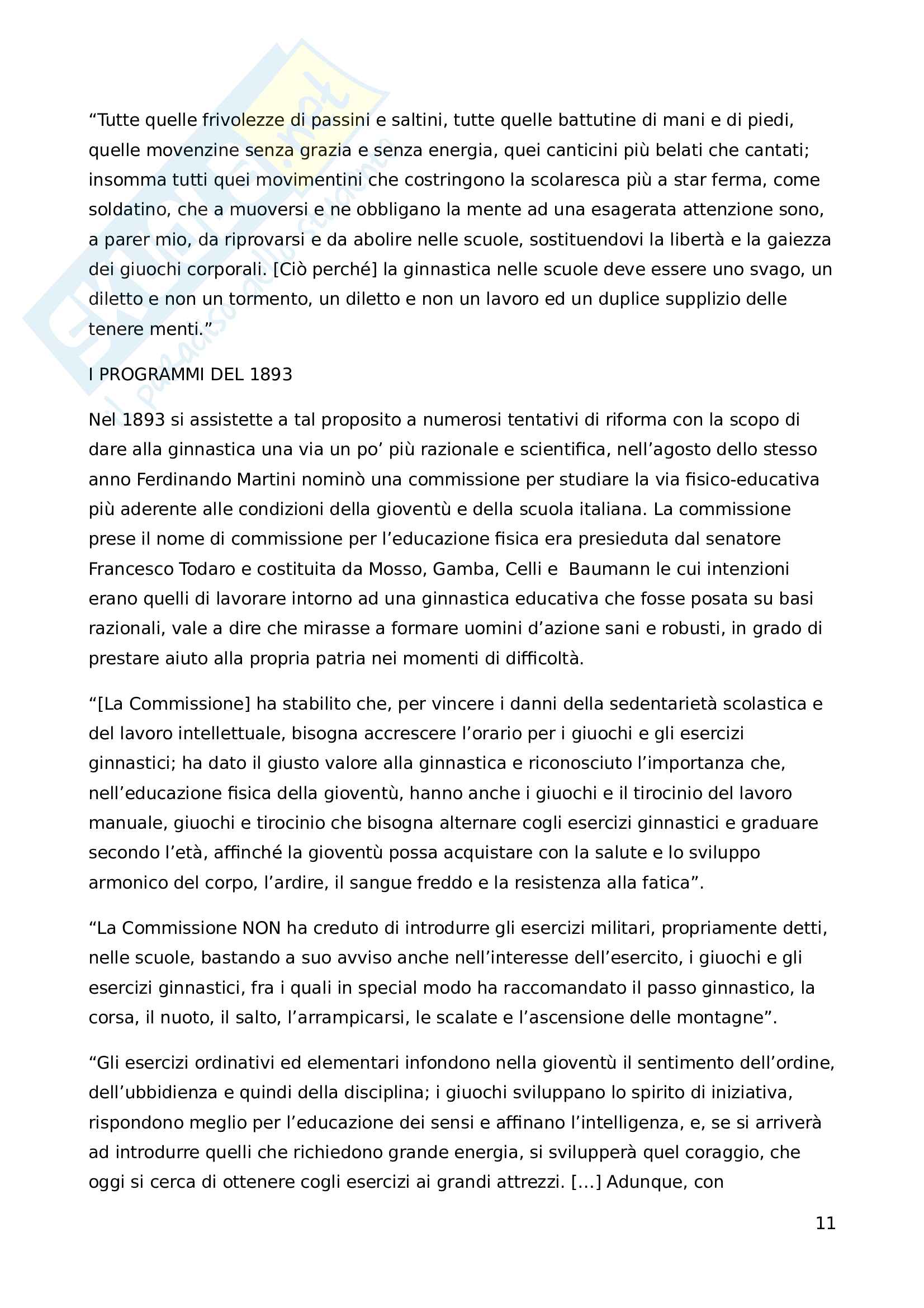 Storia dell'educazione Pag. 11