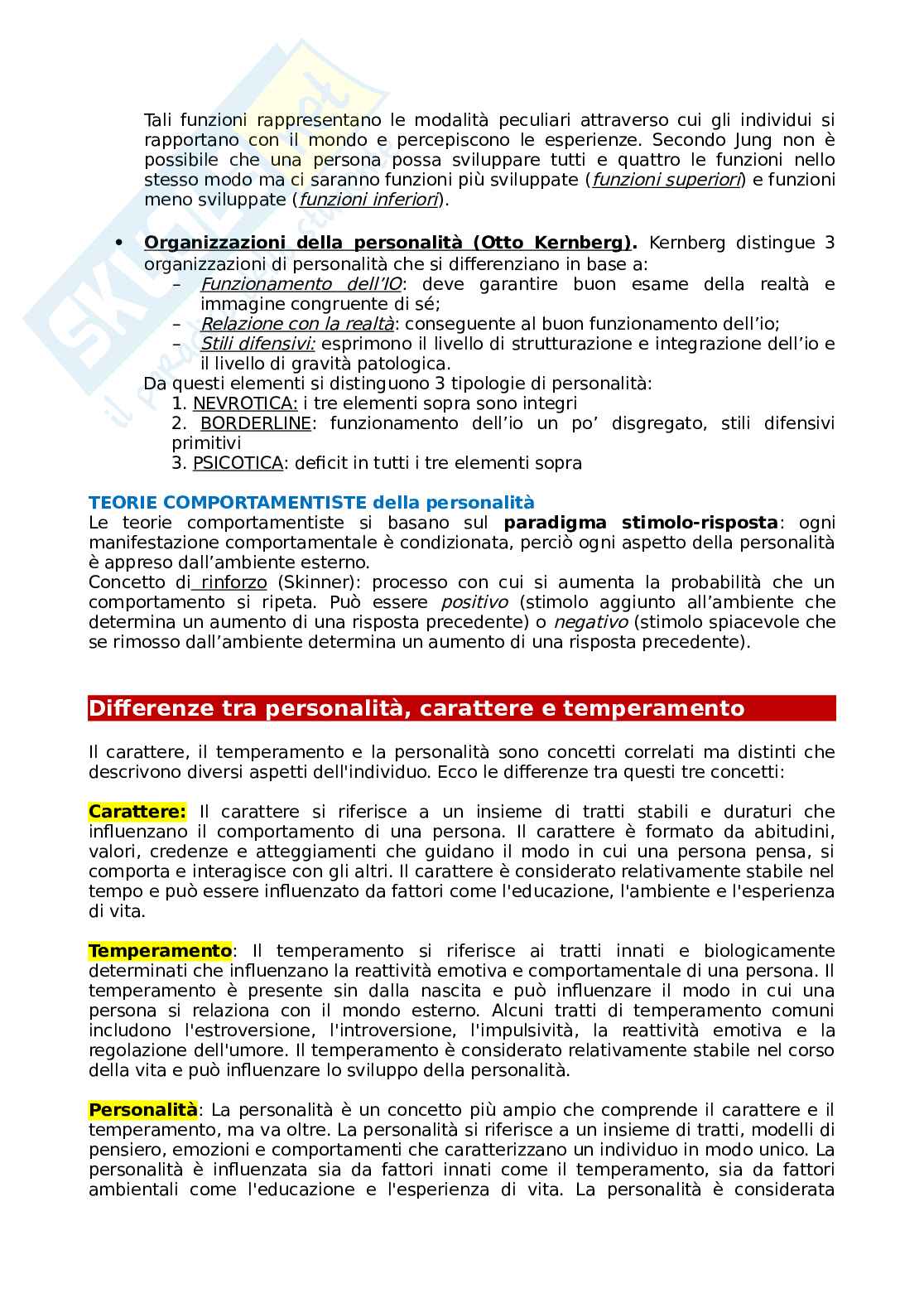 Domande e risposte Psicologia generale  Pag. 36