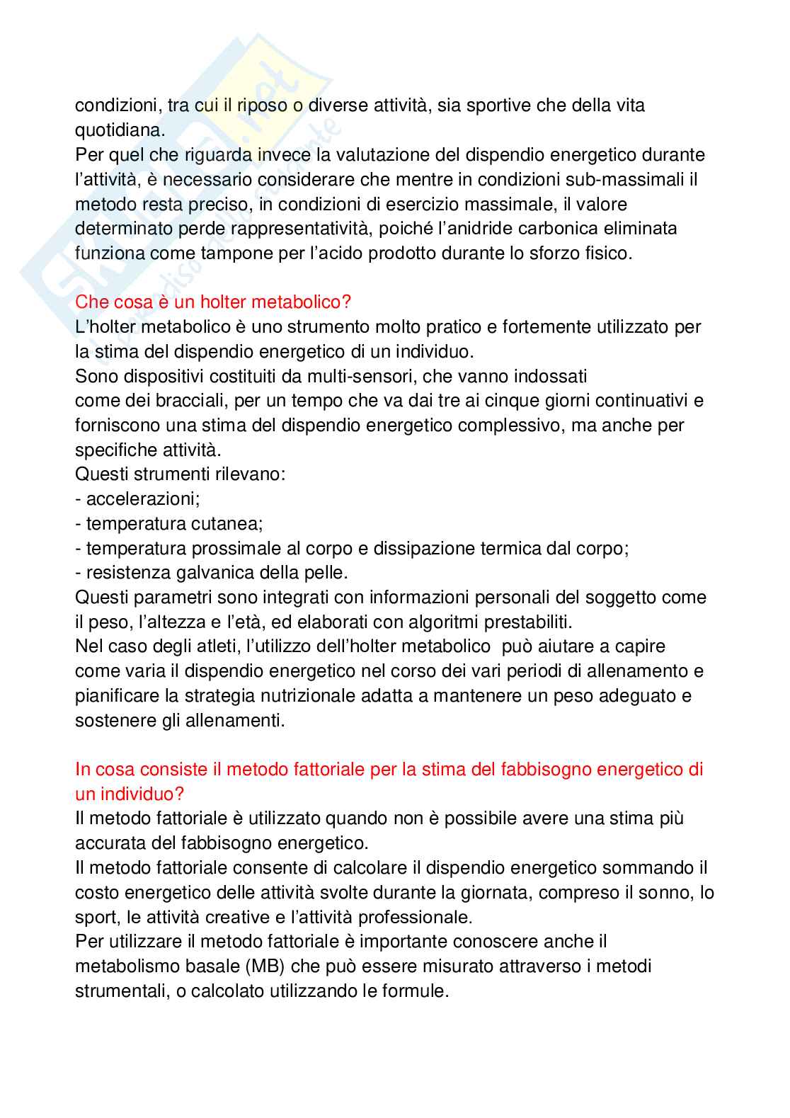 Paniere Alimentazione per il benessere e l'attività fisica - (2026) - Risposte aperte corrette  Pag. 21