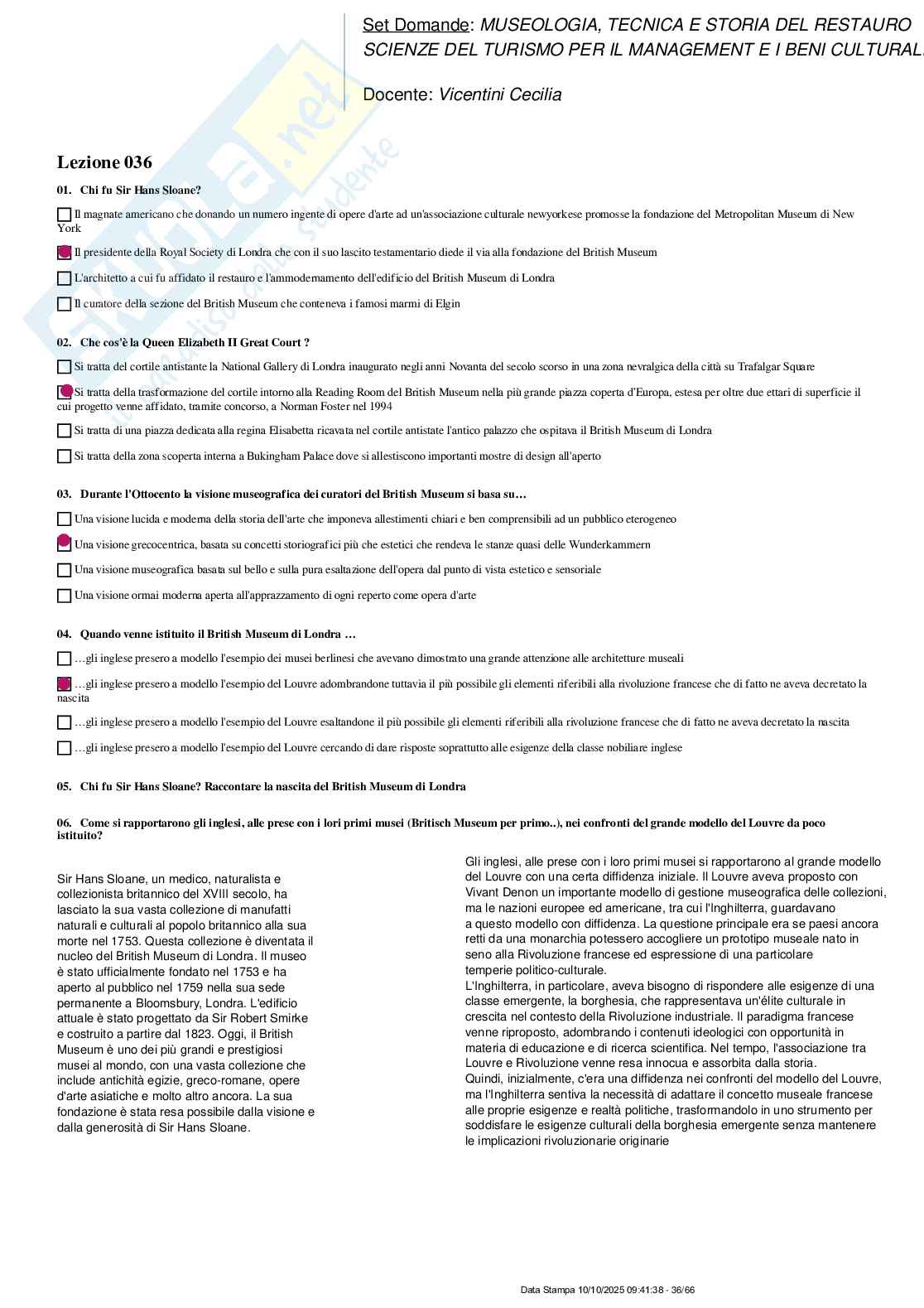 Paniere nuovo (2025) completo di museologia, tecnica e storia del restauro Pag. 36