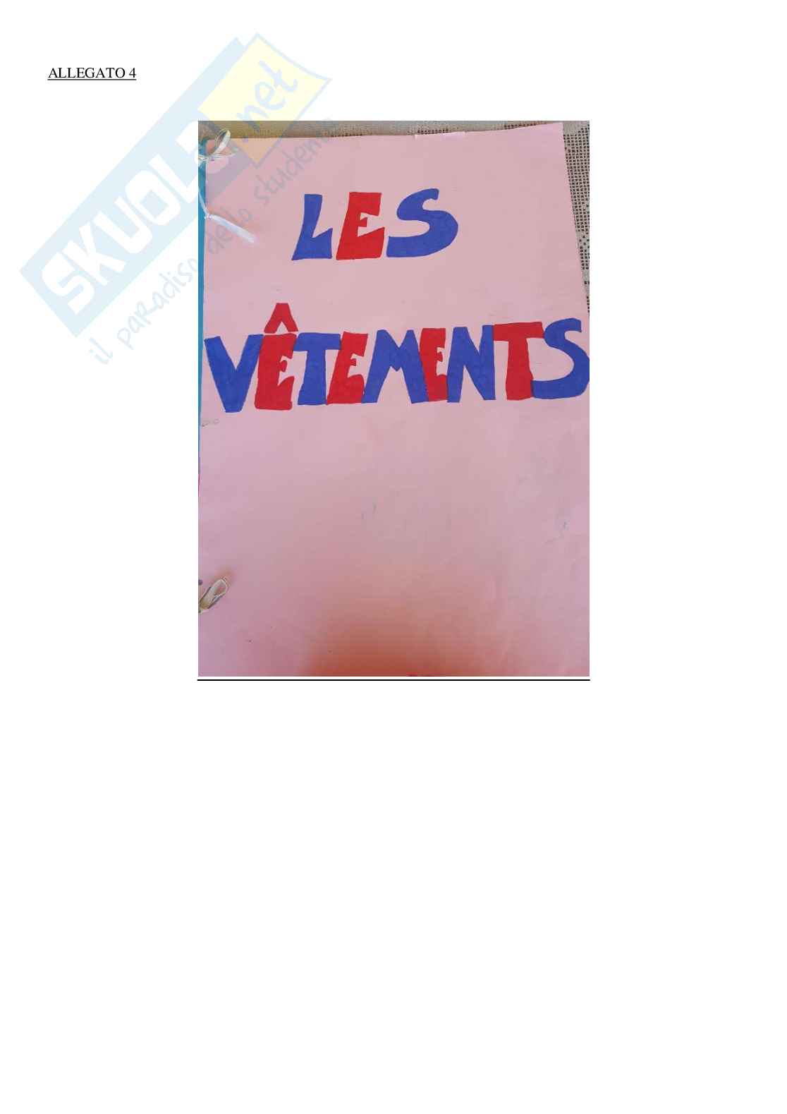 Esempio UDA lezione simulata concorso scuola aa 25 a 22 lingua francese titolo la valise, les vetements compressed Pag. 16