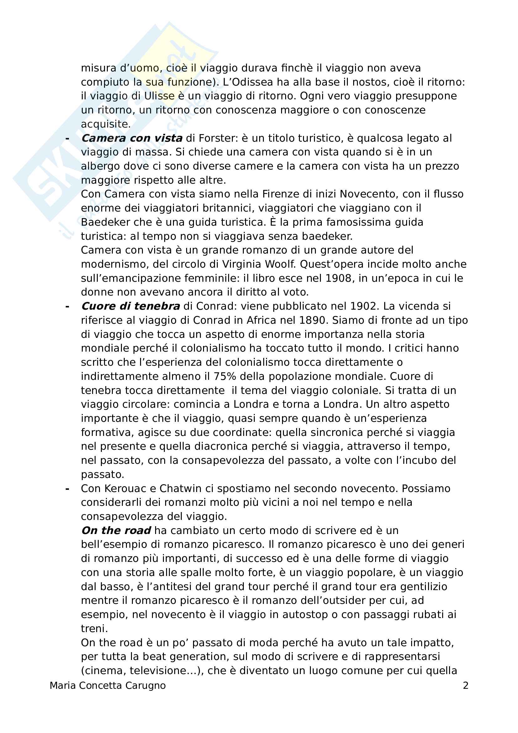 Letterature comparate - Appunti Pag. 2