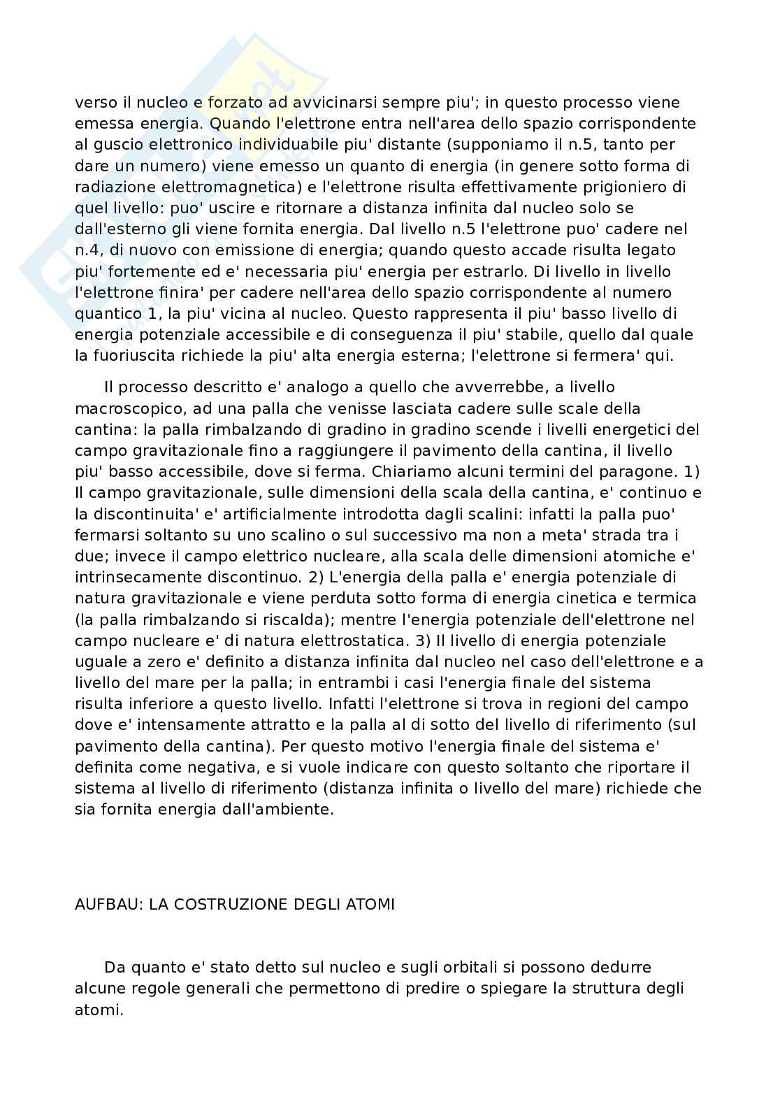 Da atomo a tavola periodica Pag. 11