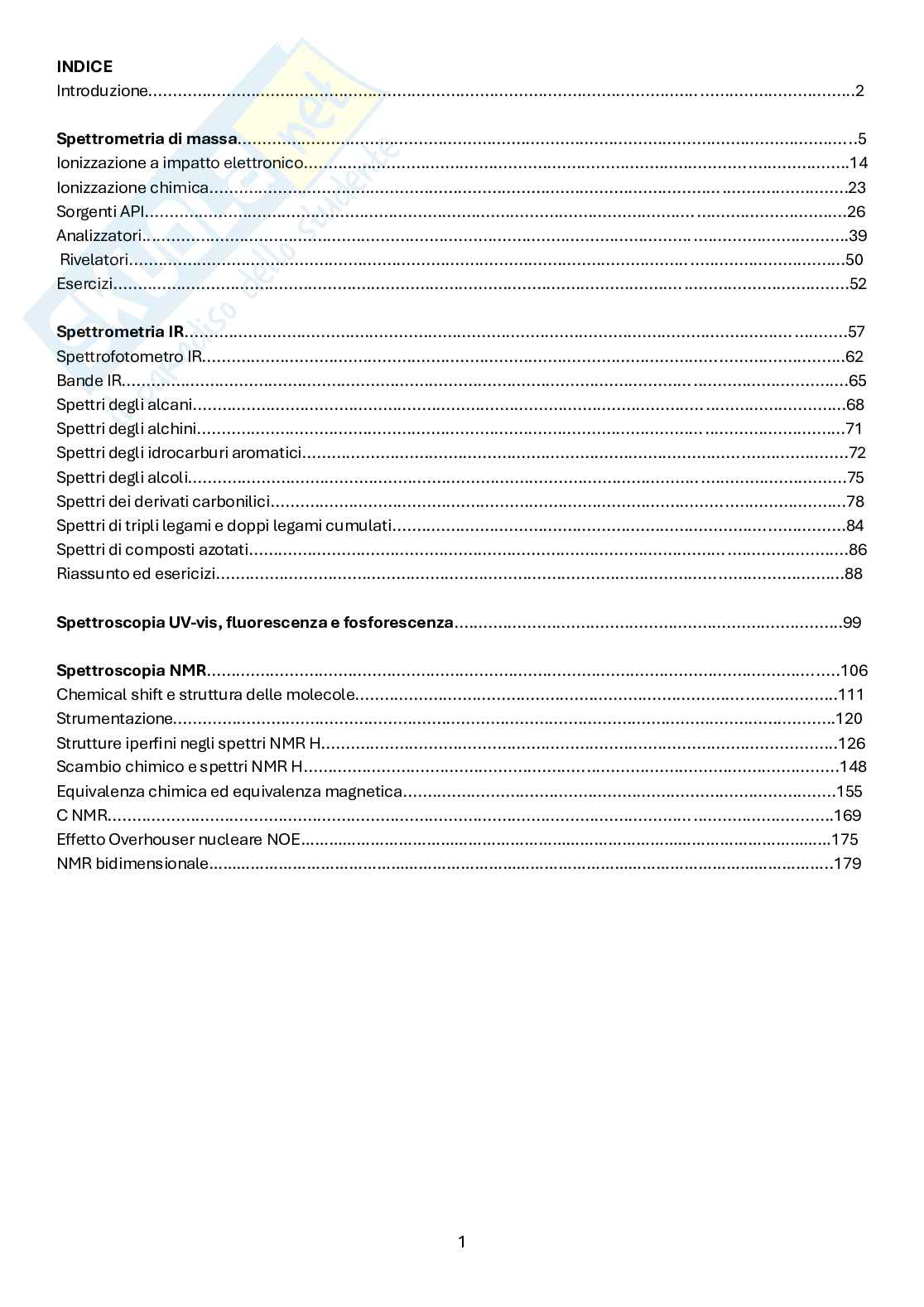 Metodi fisici in chimica organica Pag. 2