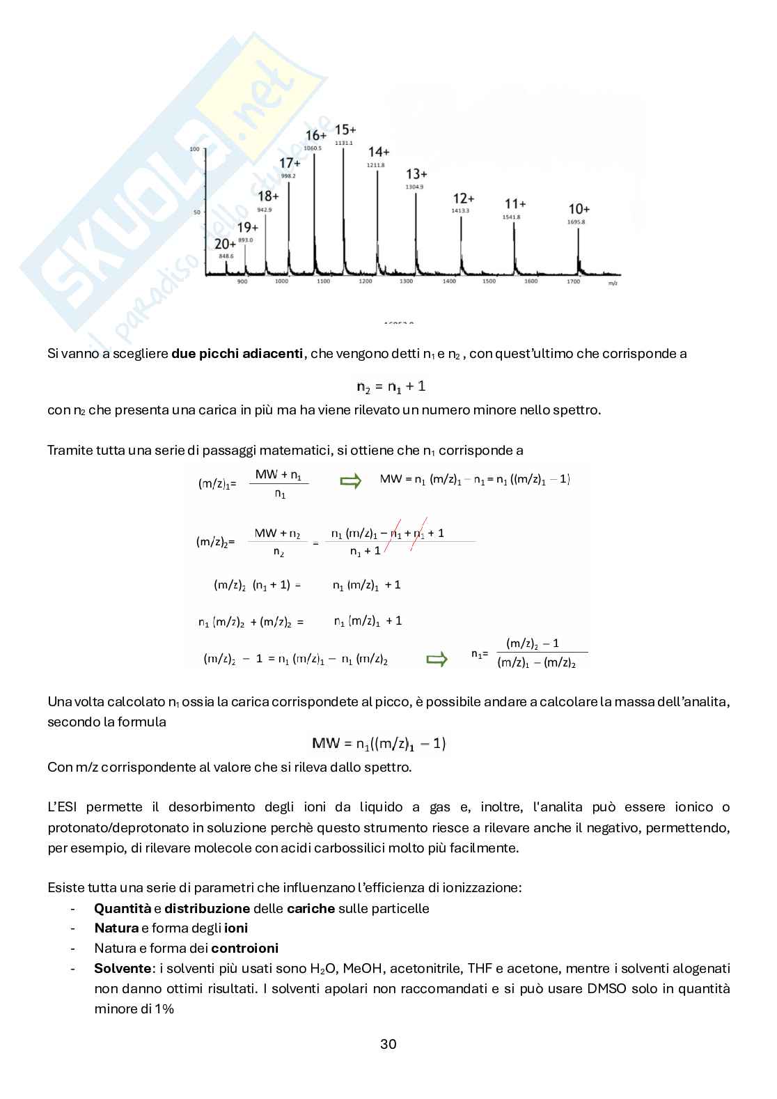 Metodi fisici in chimica organica Pag. 31