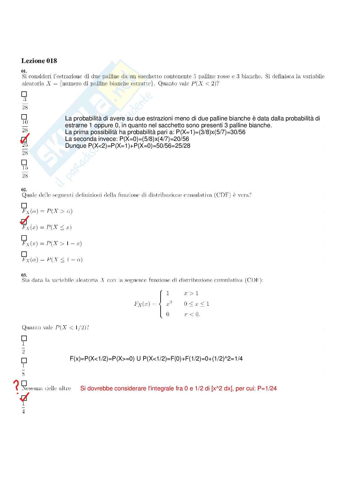 Paniere di Segnali e sistemi (2025) - Risposte multiple Pag. 21