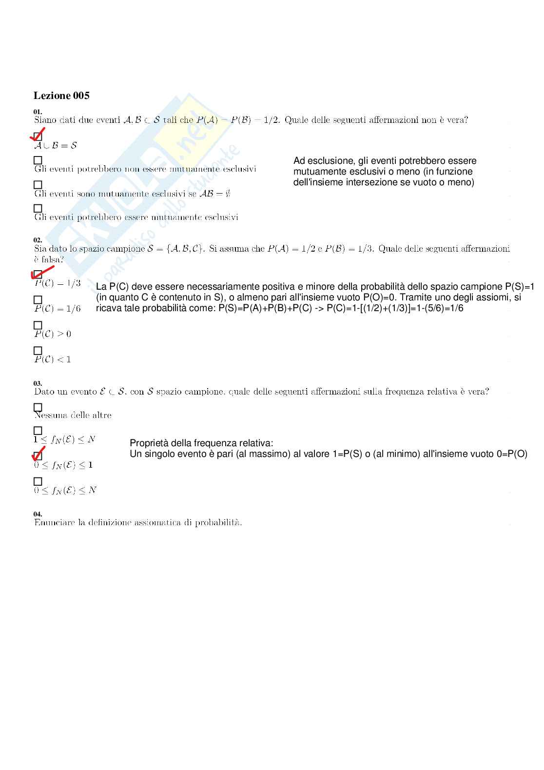 Paniere di Segnali e sistemi (2025) - Risposte multiple Pag. 6