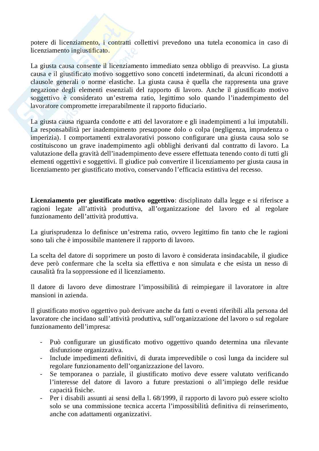Domande di Diritto del lavoro Pag. 16