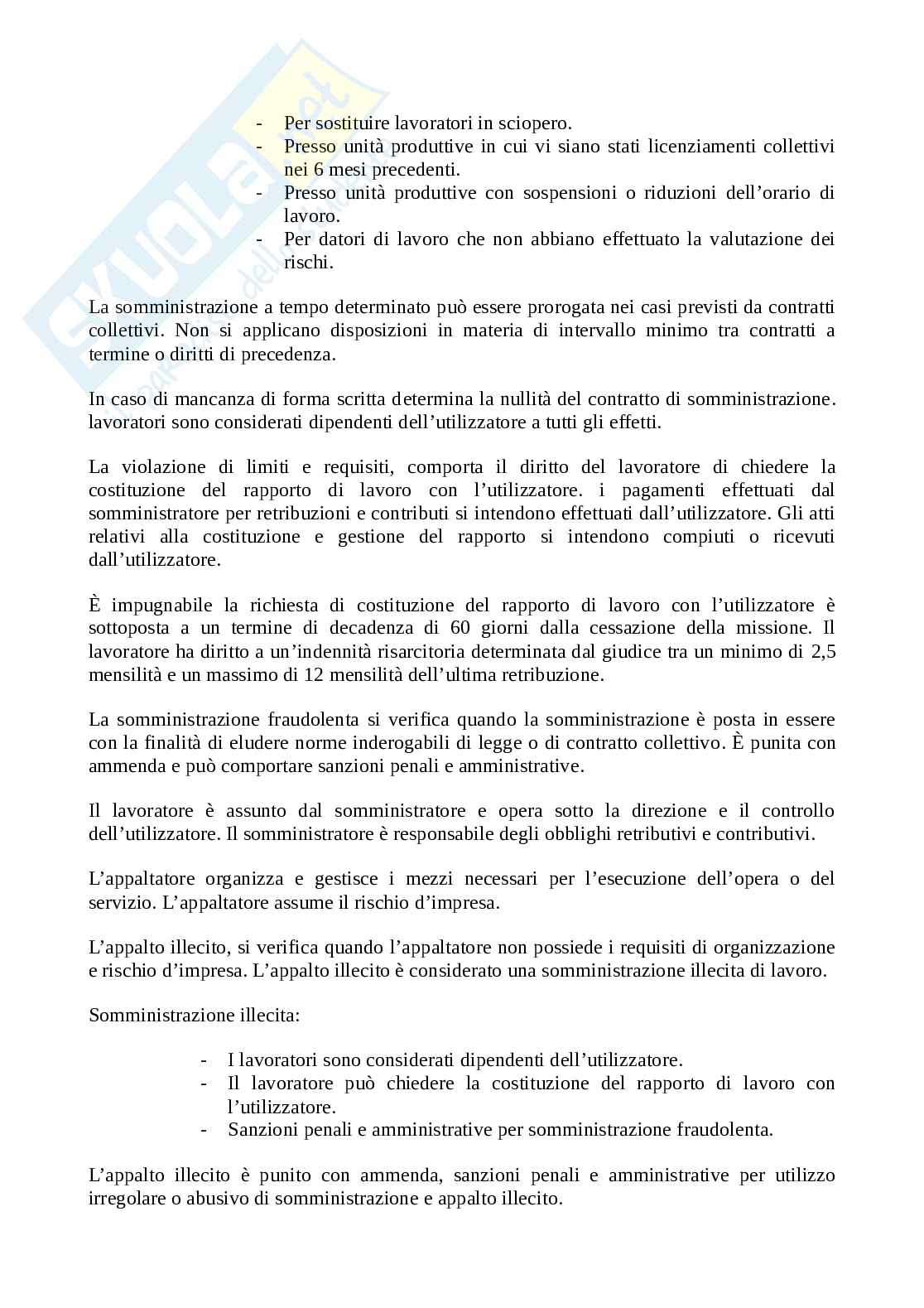 Domande di Diritto del lavoro Pag. 41