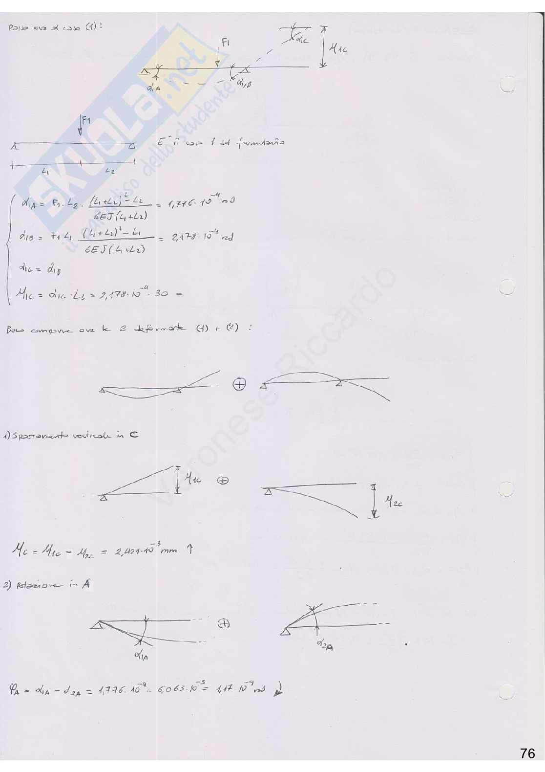 Appunti di Elementi costruttivi delle macchine Pag. 76