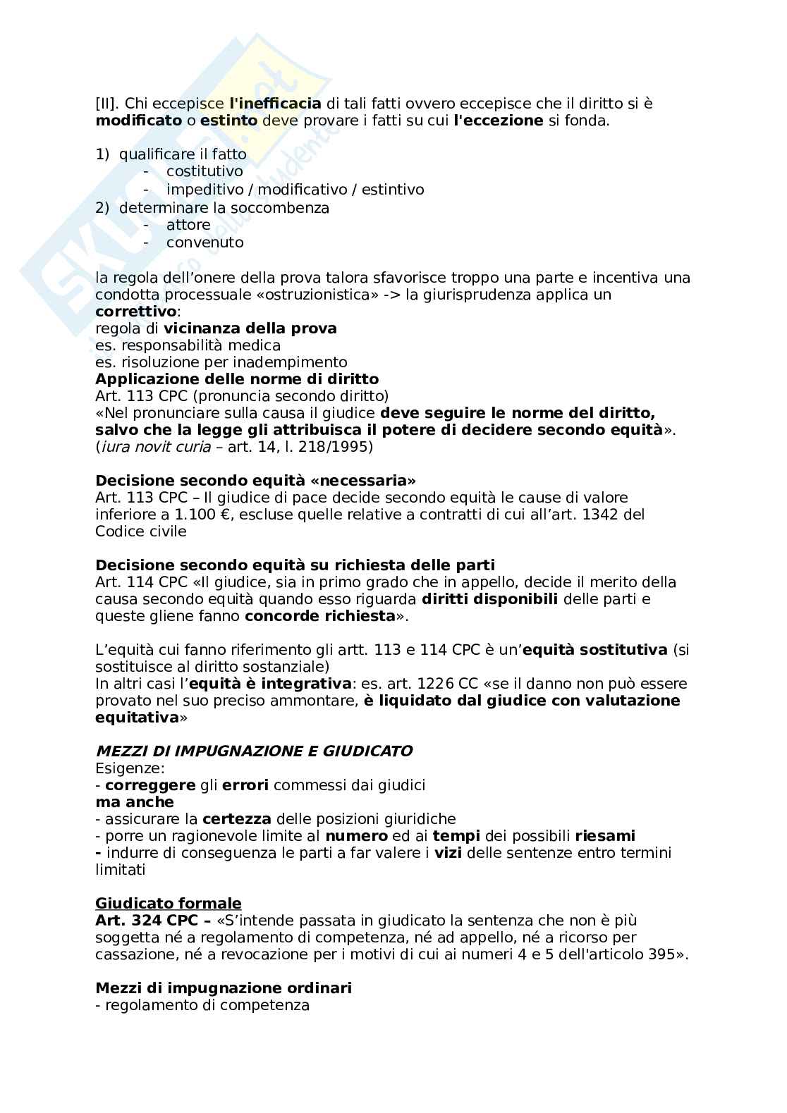 Tecniche di risoluzione dei conflitti (elementi di procedura civile) Pag. 16