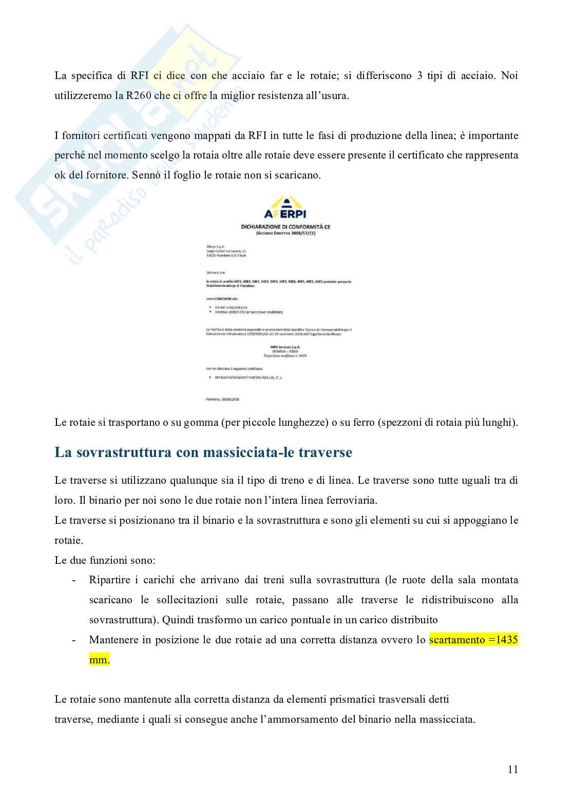 Costruzioni ferroviarie Pag. 11