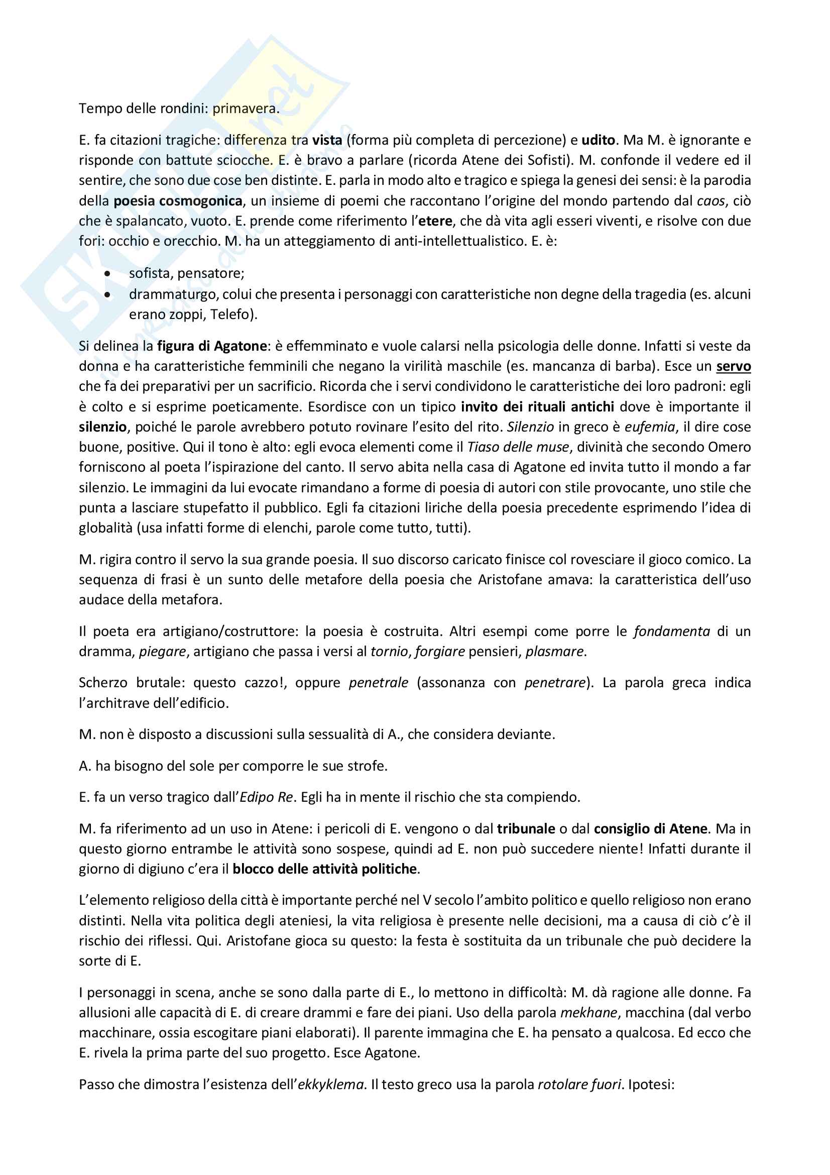 La Sera Del Di Di Festa Riassunto