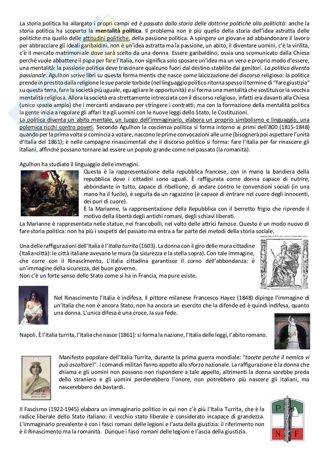 Esame Storia Contemporanea - Prof Mengozzi - Appunti presi alla frequenza di tutte le lezioni Pag. 6
