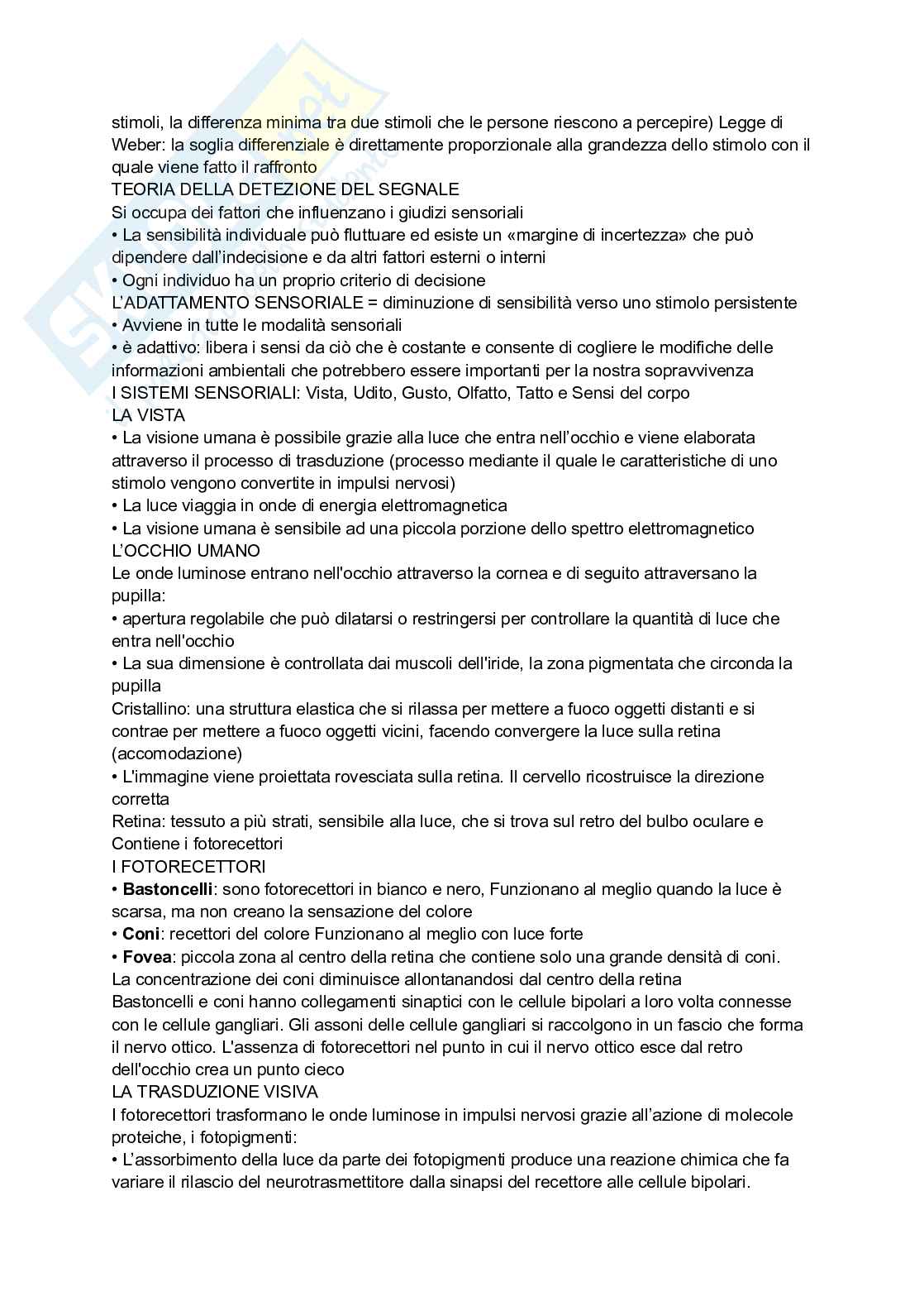 Psicologia generale Pag. 11