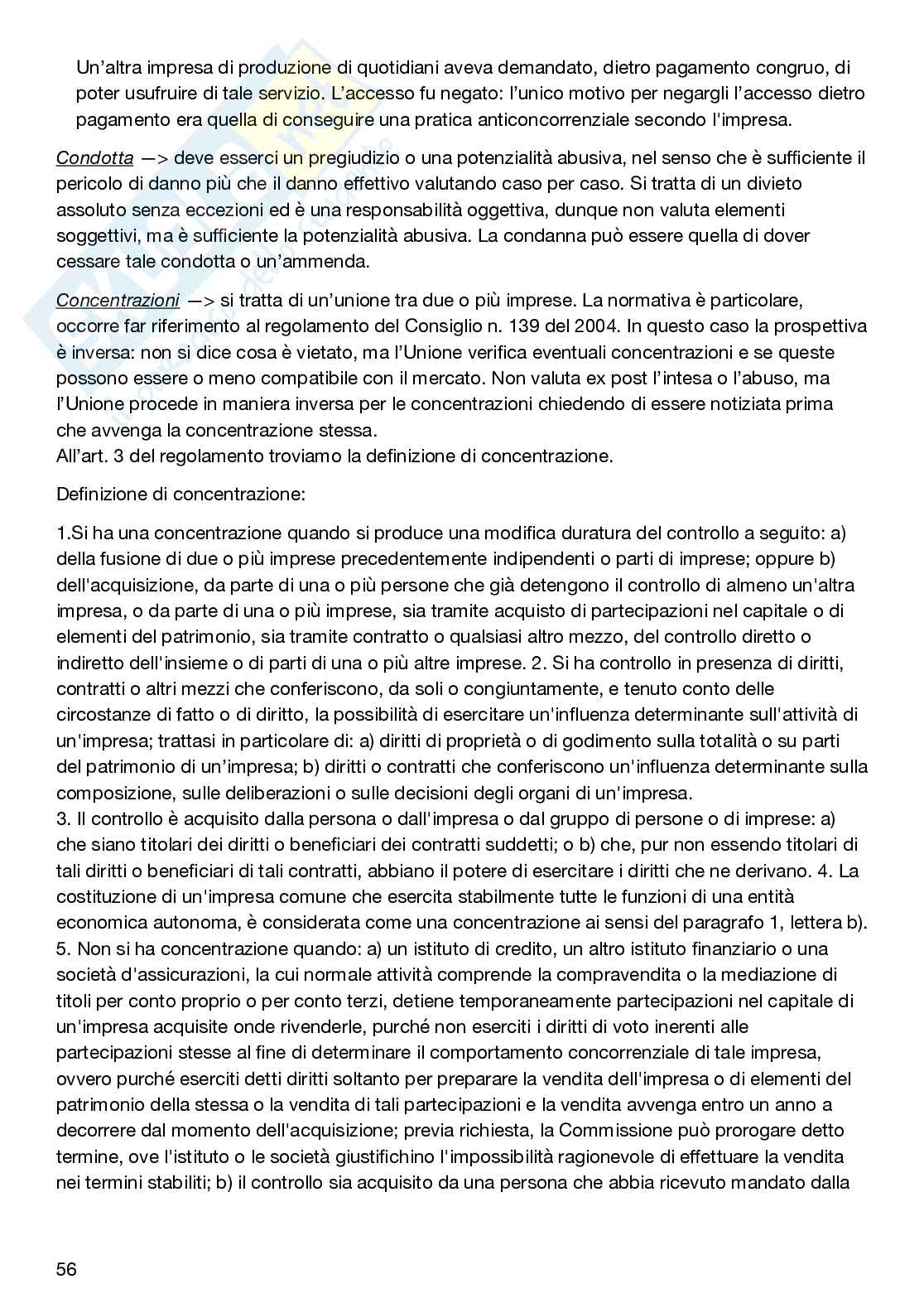 Riassunto esame diritto dell'Unione Europea, prof. Rossi, libro consigliato Diritto dell'Unione europea, Daniele Pag. 56