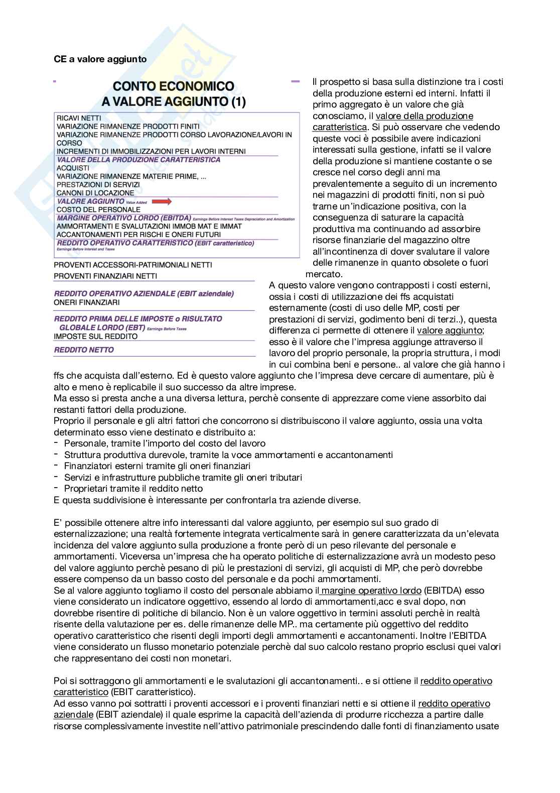 Appunti di controllo di gestione Pag. 26