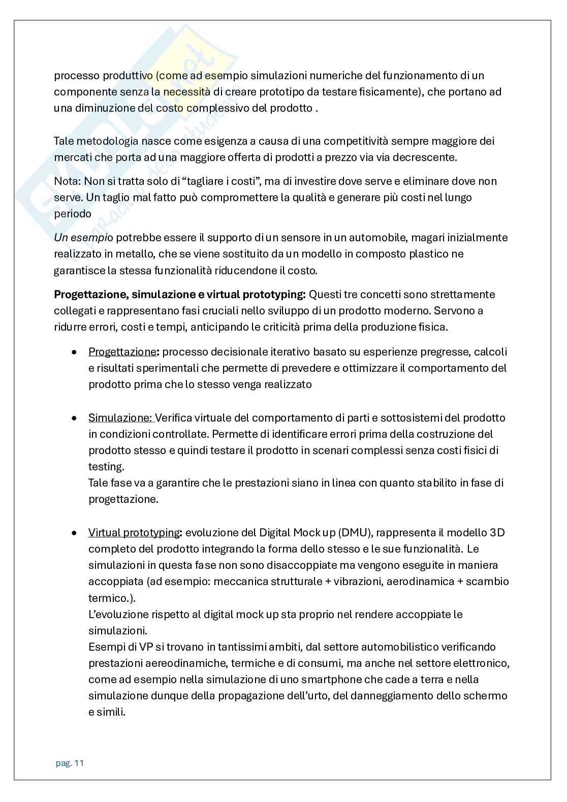 Ingegnerizzazione Pag. 11