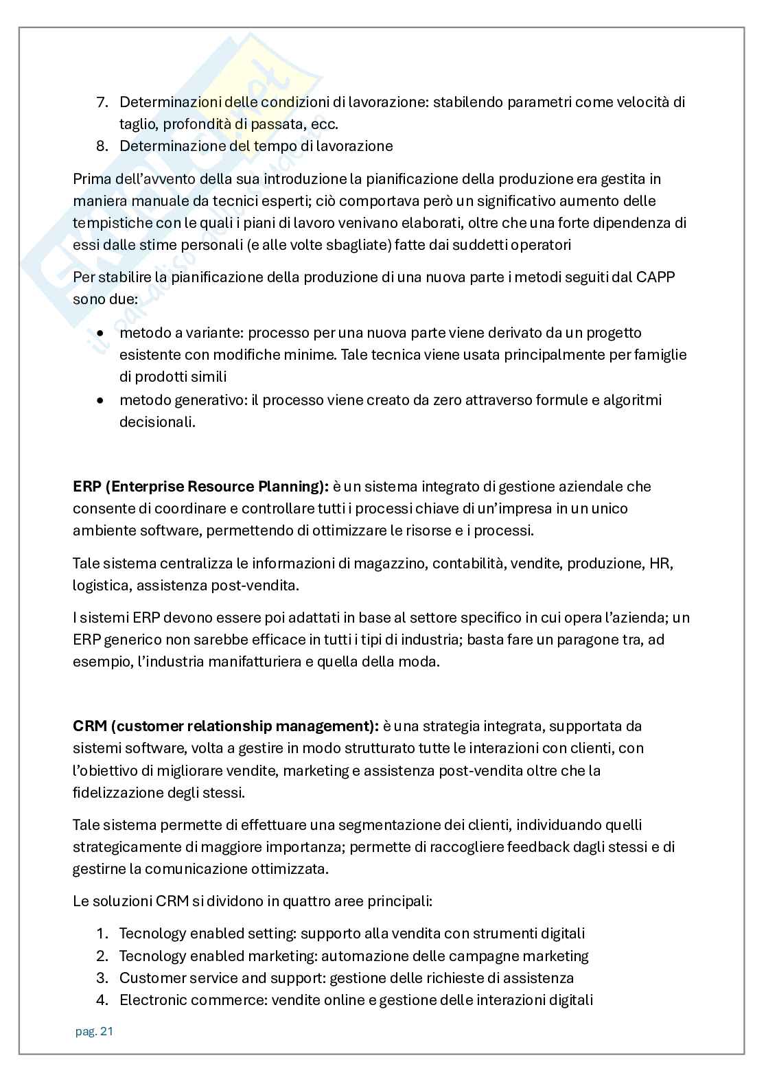 Ingegnerizzazione Pag. 21