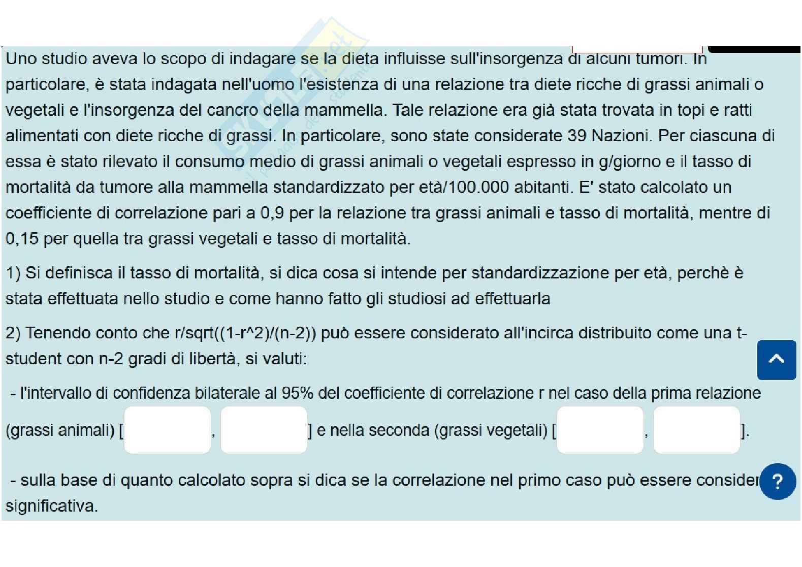 Prova d'esame Elaborazione di dati biomedici settembre 2025 Pag. 1