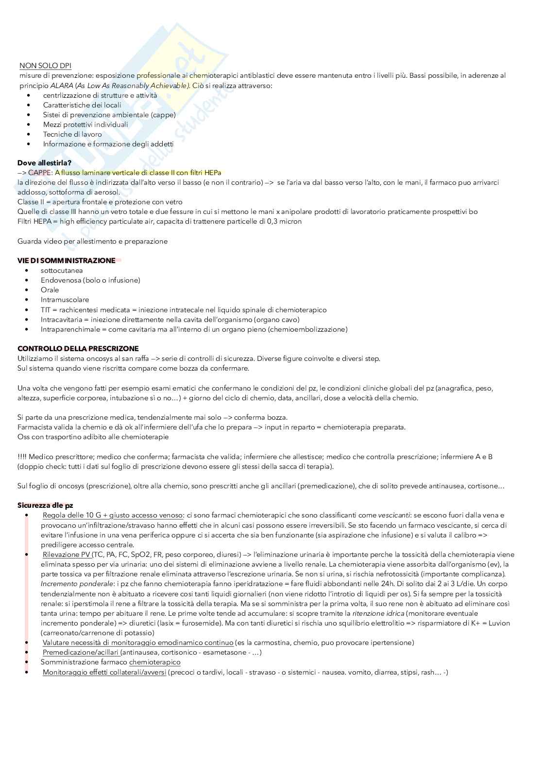 Infermieristica clinica in oncologia Pag. 6