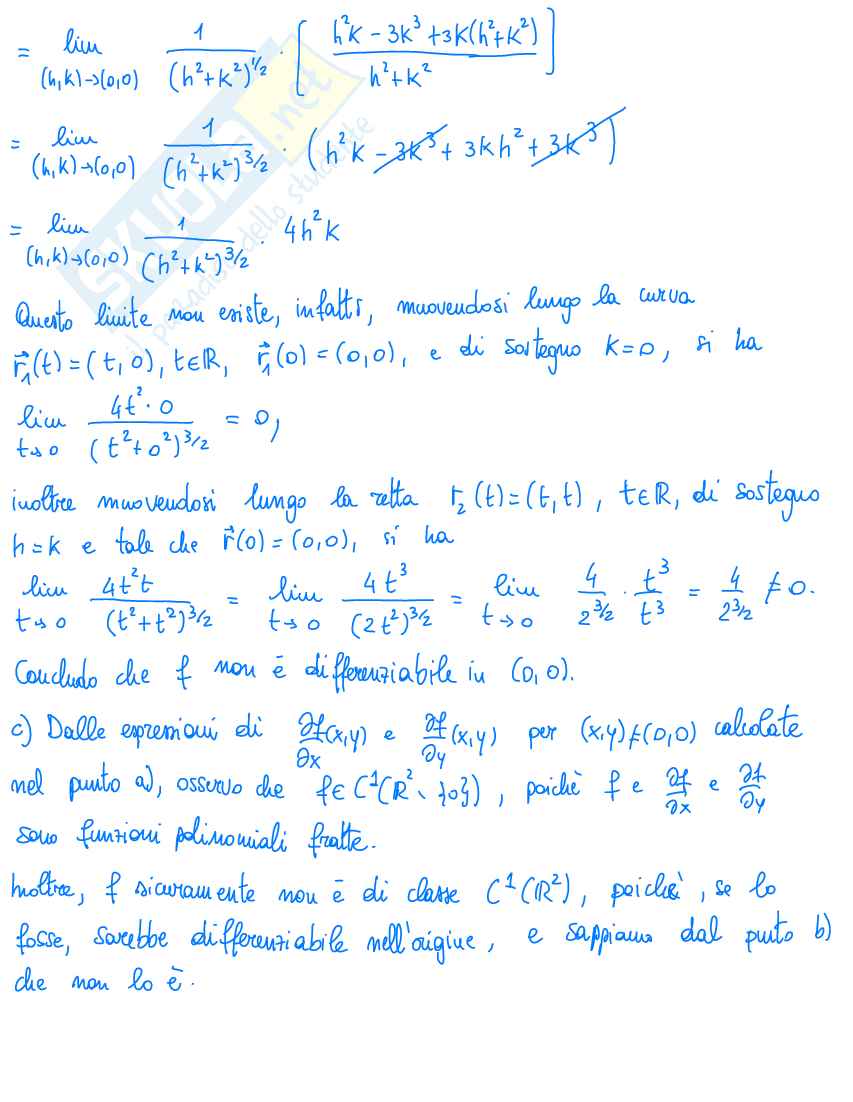 Funzioni reali a più variabili Pag. 81