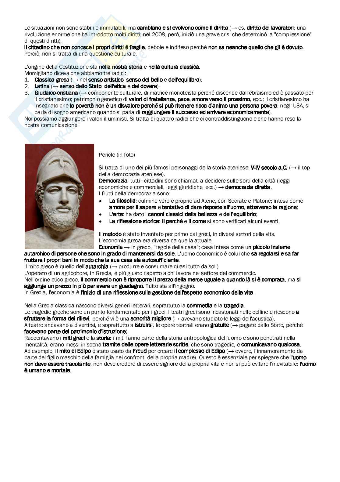 Appunti esame Mondo Classico tra diritto e sistemi comunicativi Pag. 6