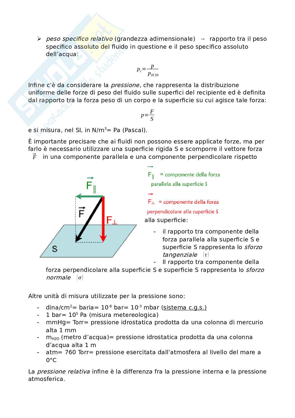 Legge Di Stevino Esercizi Svolti Pdf