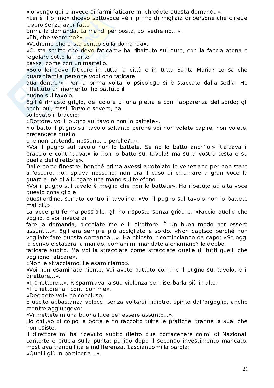 Miracolo economico: l'impatto ambientale e i risvolti letterari - Tesina per Liceo Scientifico Pag. 21