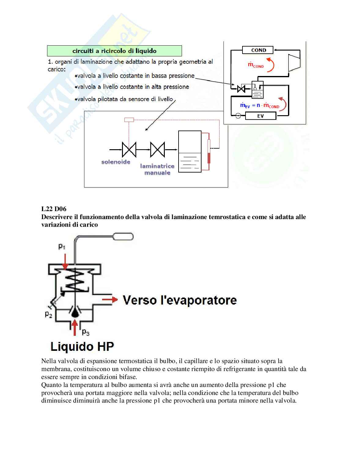 Paniere verificato di Tecnica del freddo - Risposte aperte Pag. 31