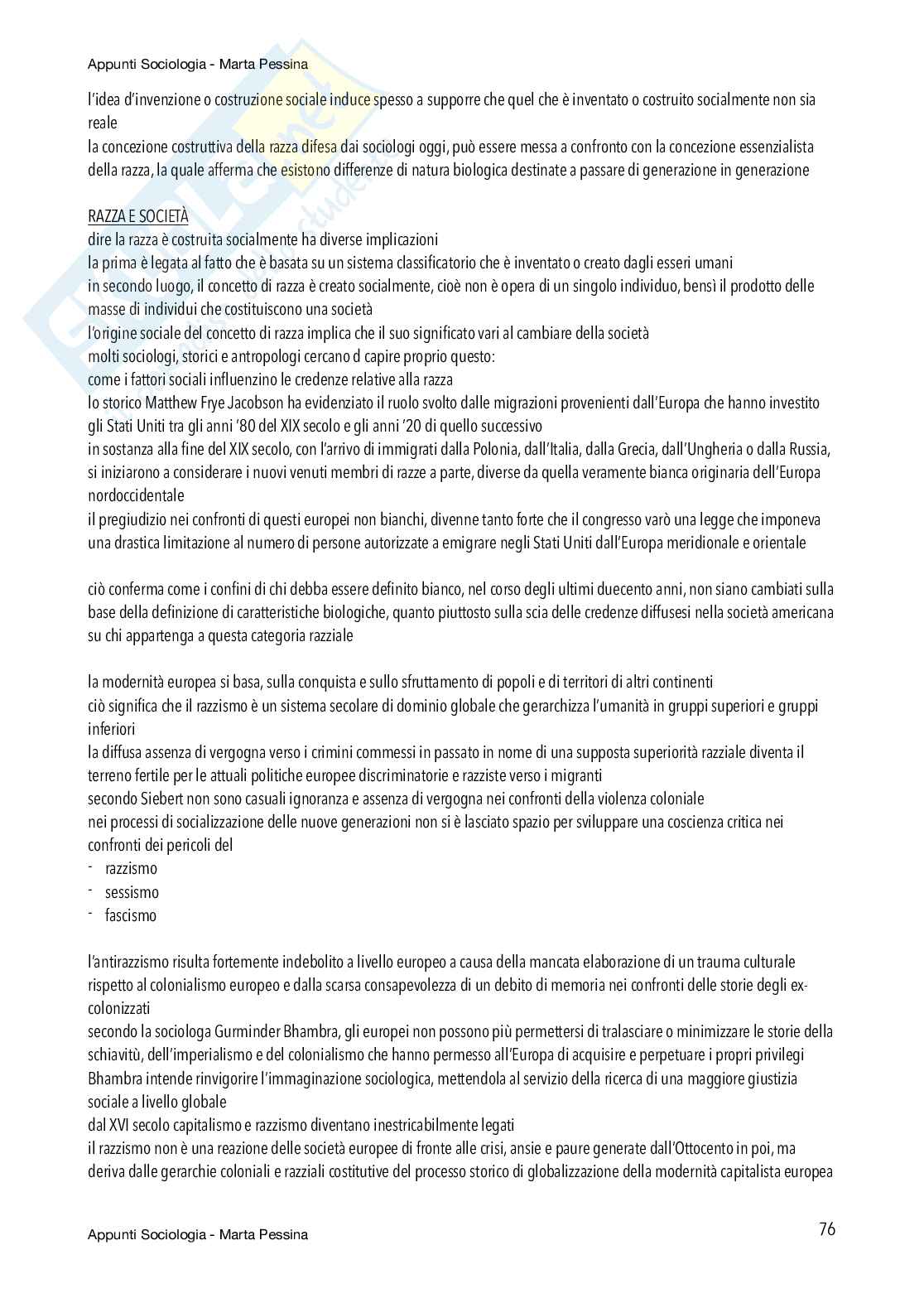 Appunti sociologia Pag. 76