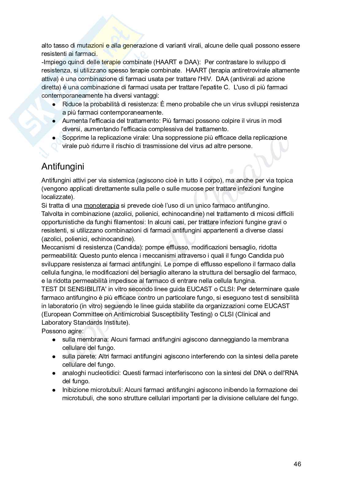 Microbiologia per infermieristica Pag. 46