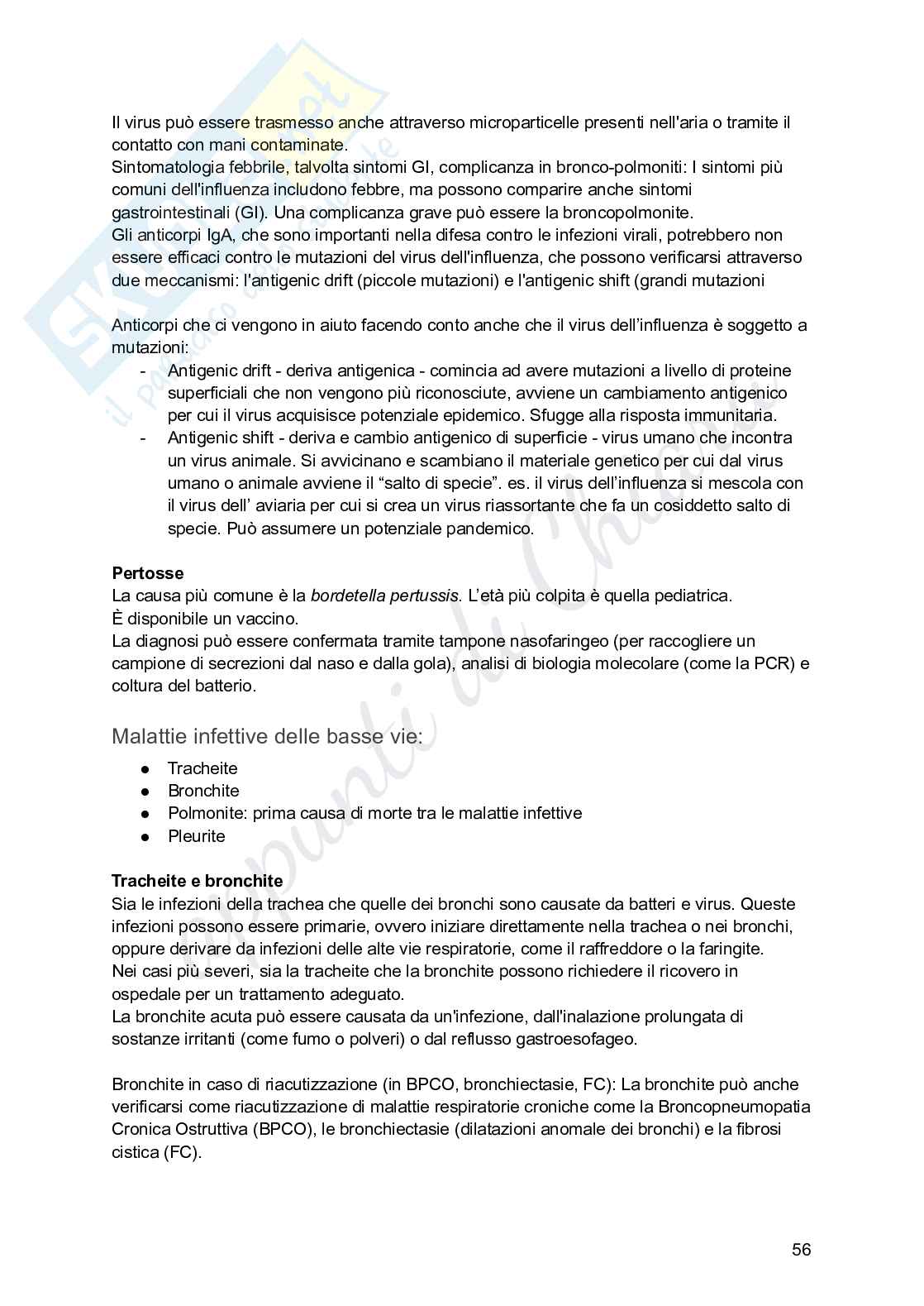 Microbiologia per infermieristica Pag. 56