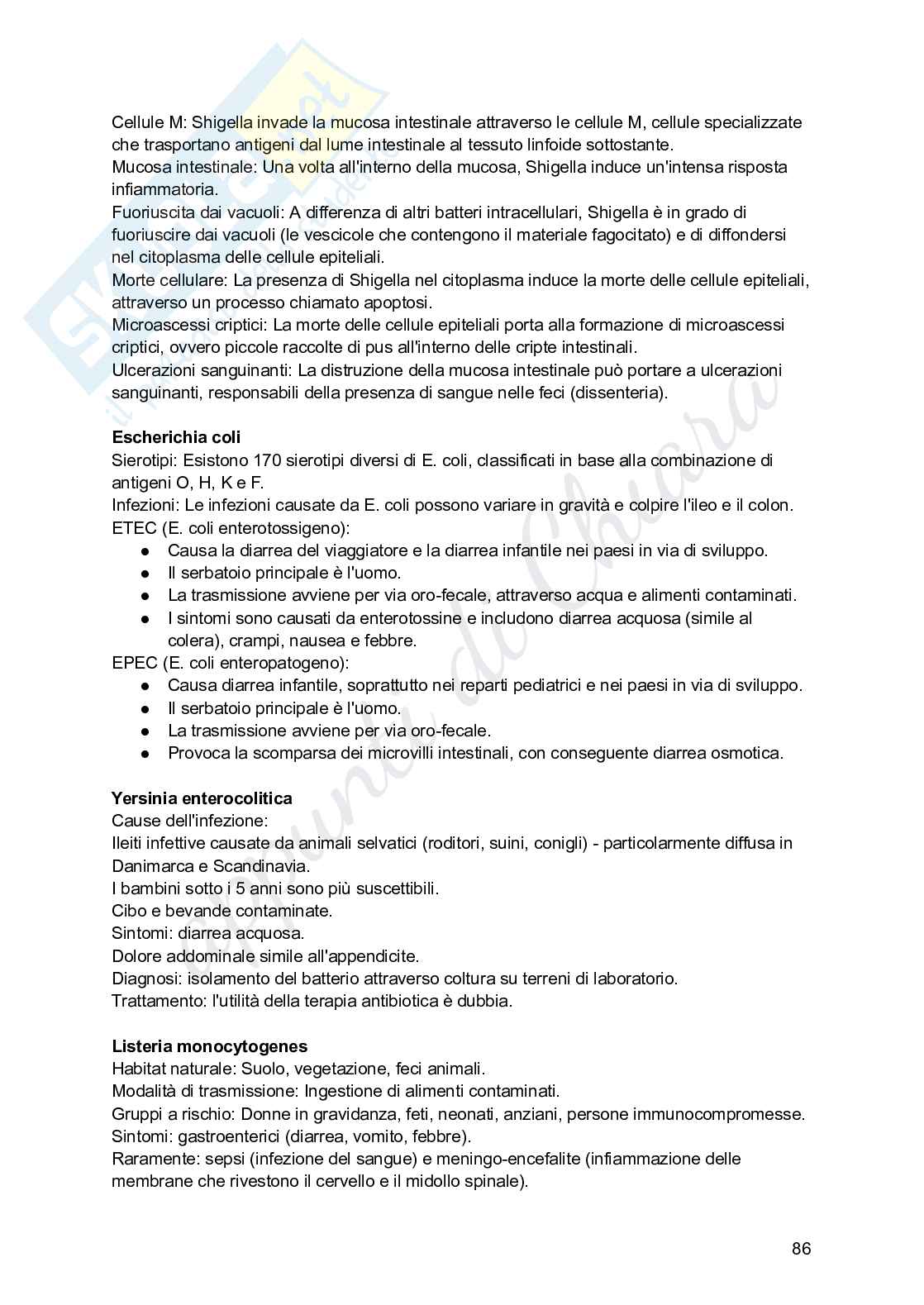 Microbiologia per infermieristica Pag. 86