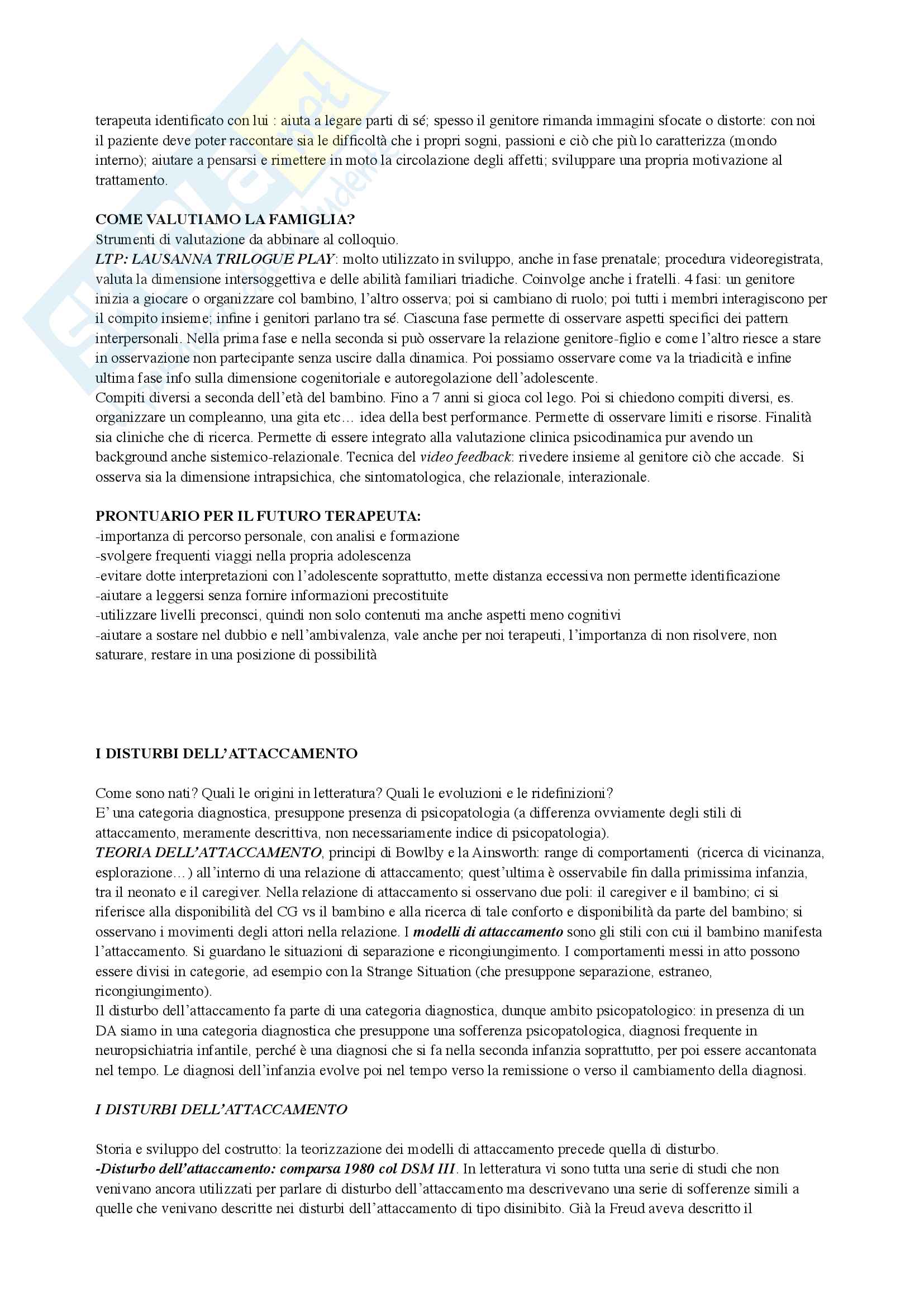 Appunti dell'intero corso di Neuropsichiatria dell'età evolutiva Pag. 16
