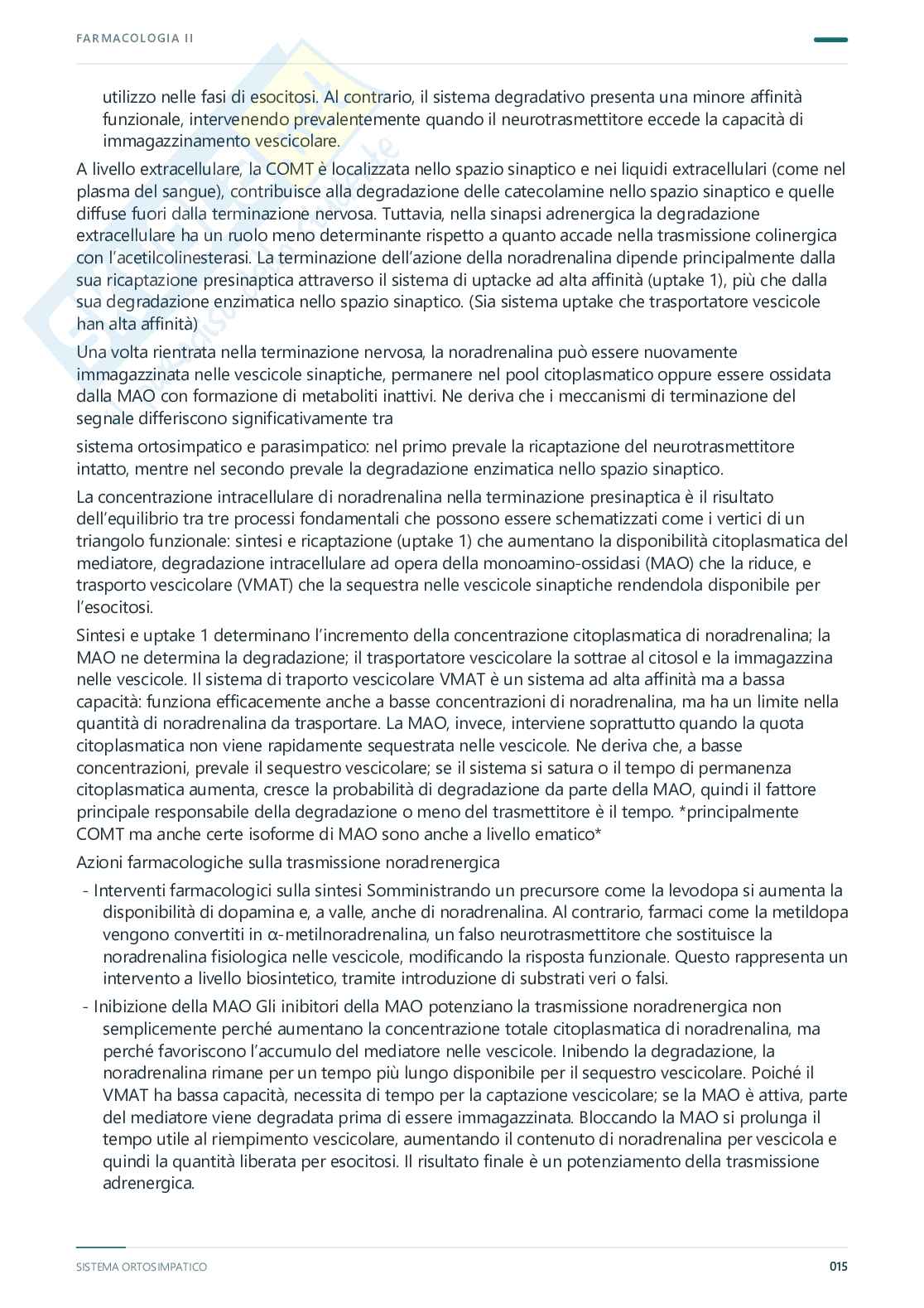 Farmacologia e farmacoterapia II – Appunti completi, farmaci e terapie, 2025/2026 Pag. 16