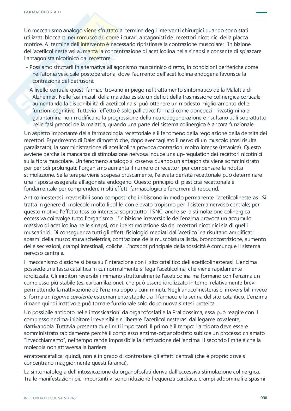 Farmacologia e farmacoterapia II – Appunti completi, farmaci e terapie, 2025/2026 Pag. 31