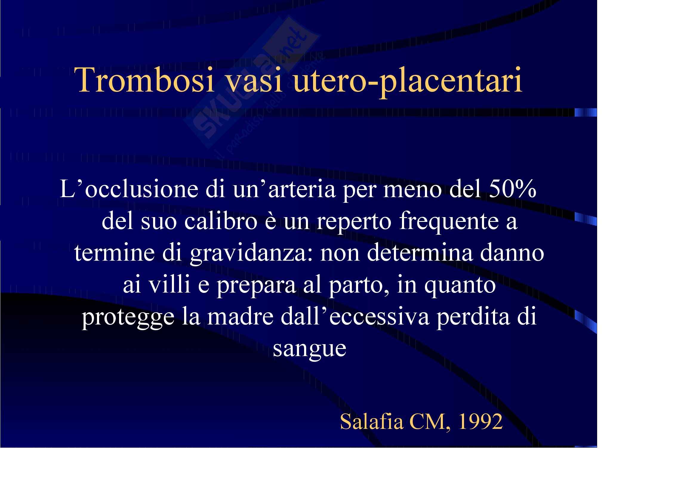 Ginecologia e ostetricia – Difetto crescita fetale Pag. 46