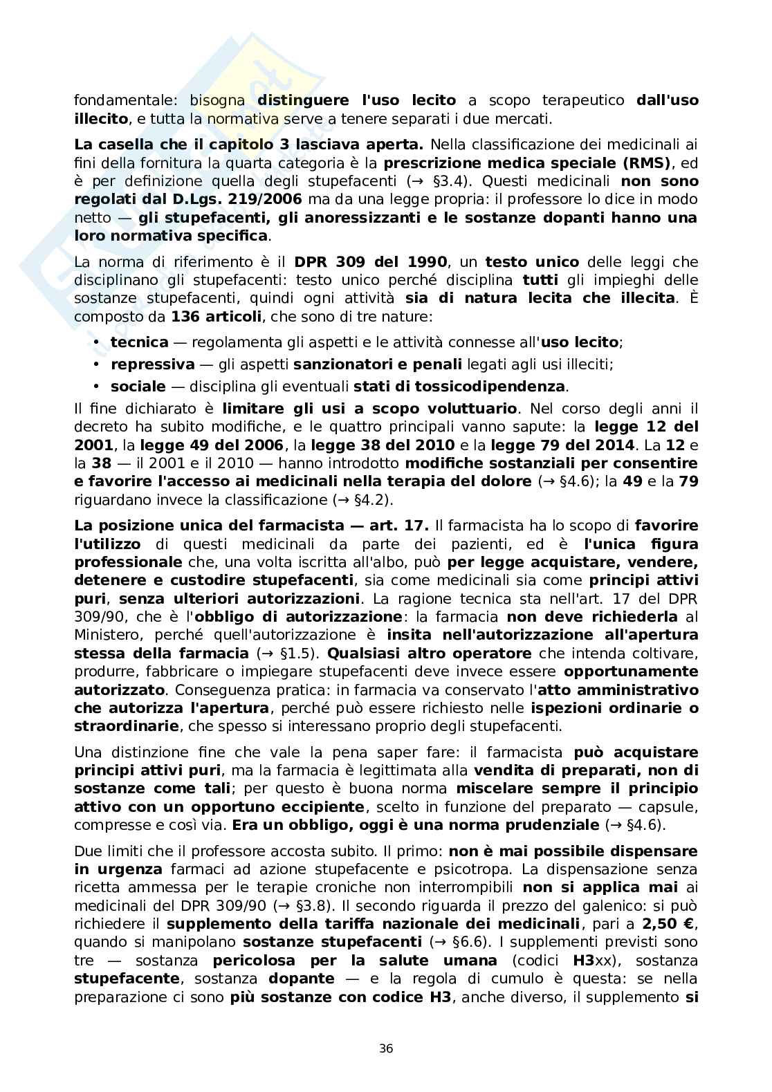 Tecnologia e legislazione farmaceutica con laboratorio di preparazioni galeniche Pag. 36
