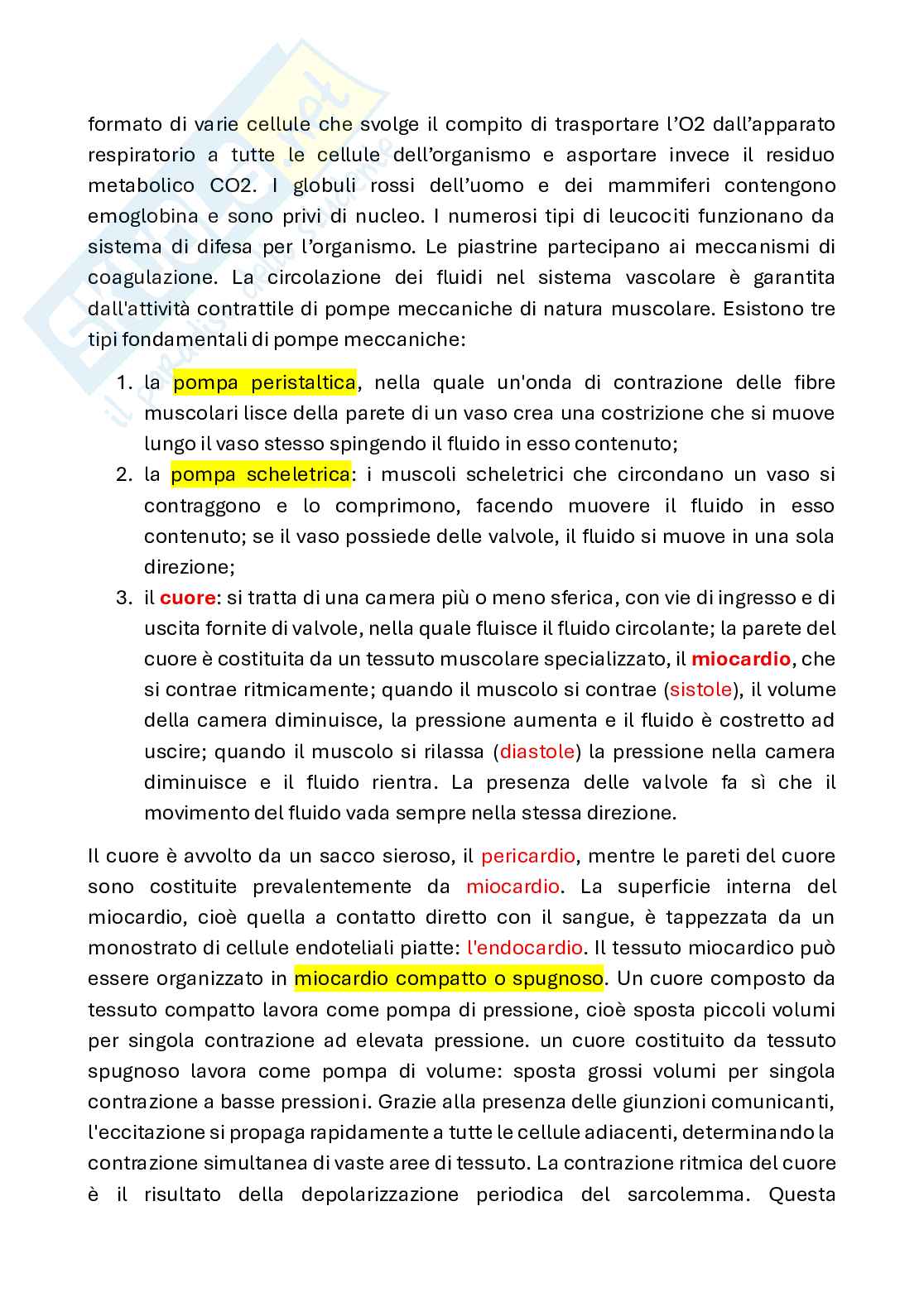 Appunti di Fisiologia animale con laboratorio Pag. 46
