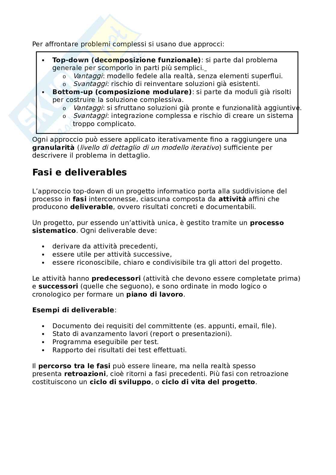 Progetto informatico Pag. 2